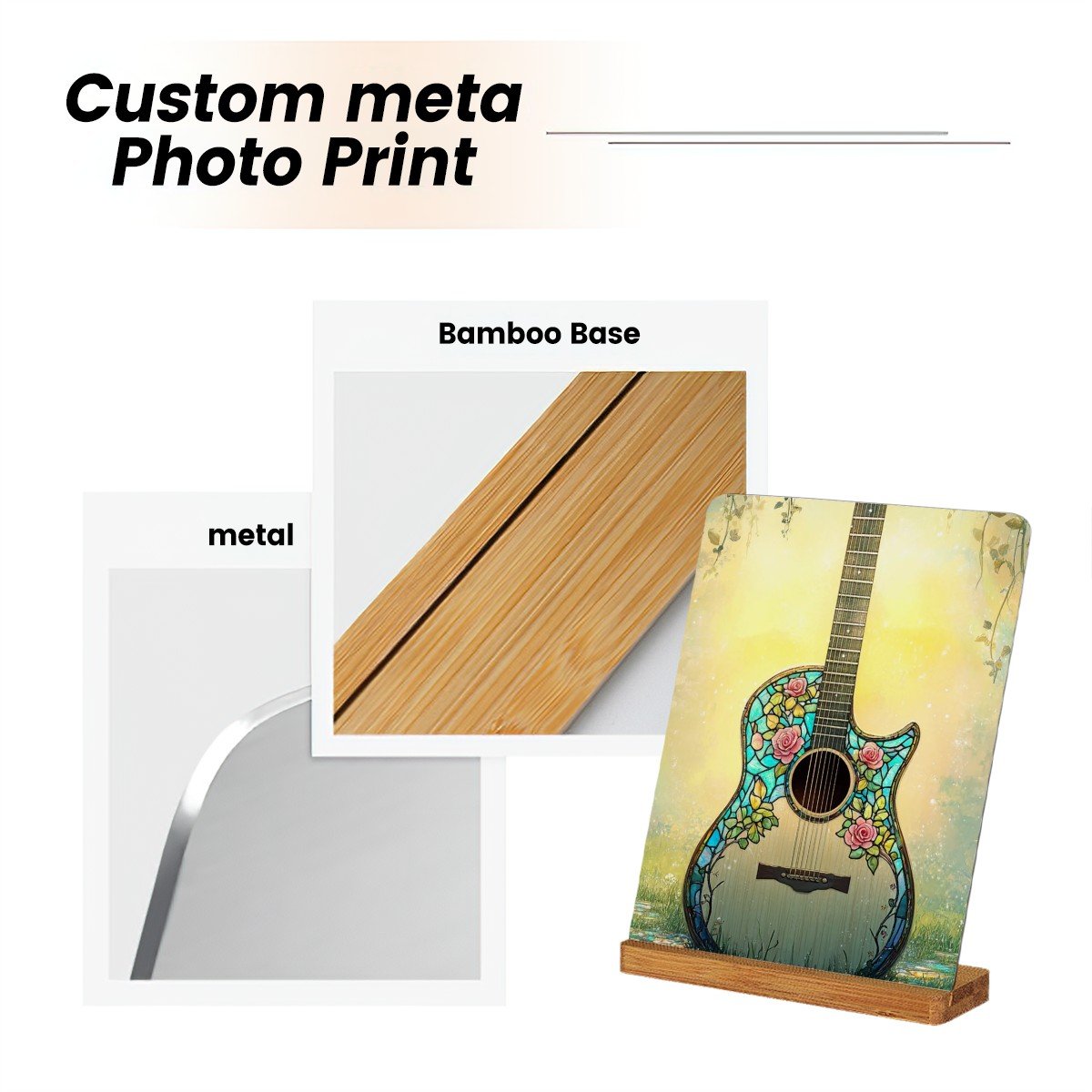 Metal Photo Prints with Stand (Vertical)