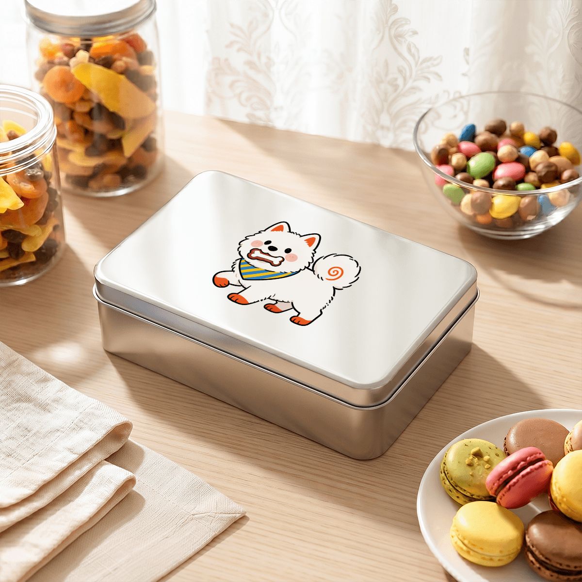 金属製缶ボックス - スナック容器