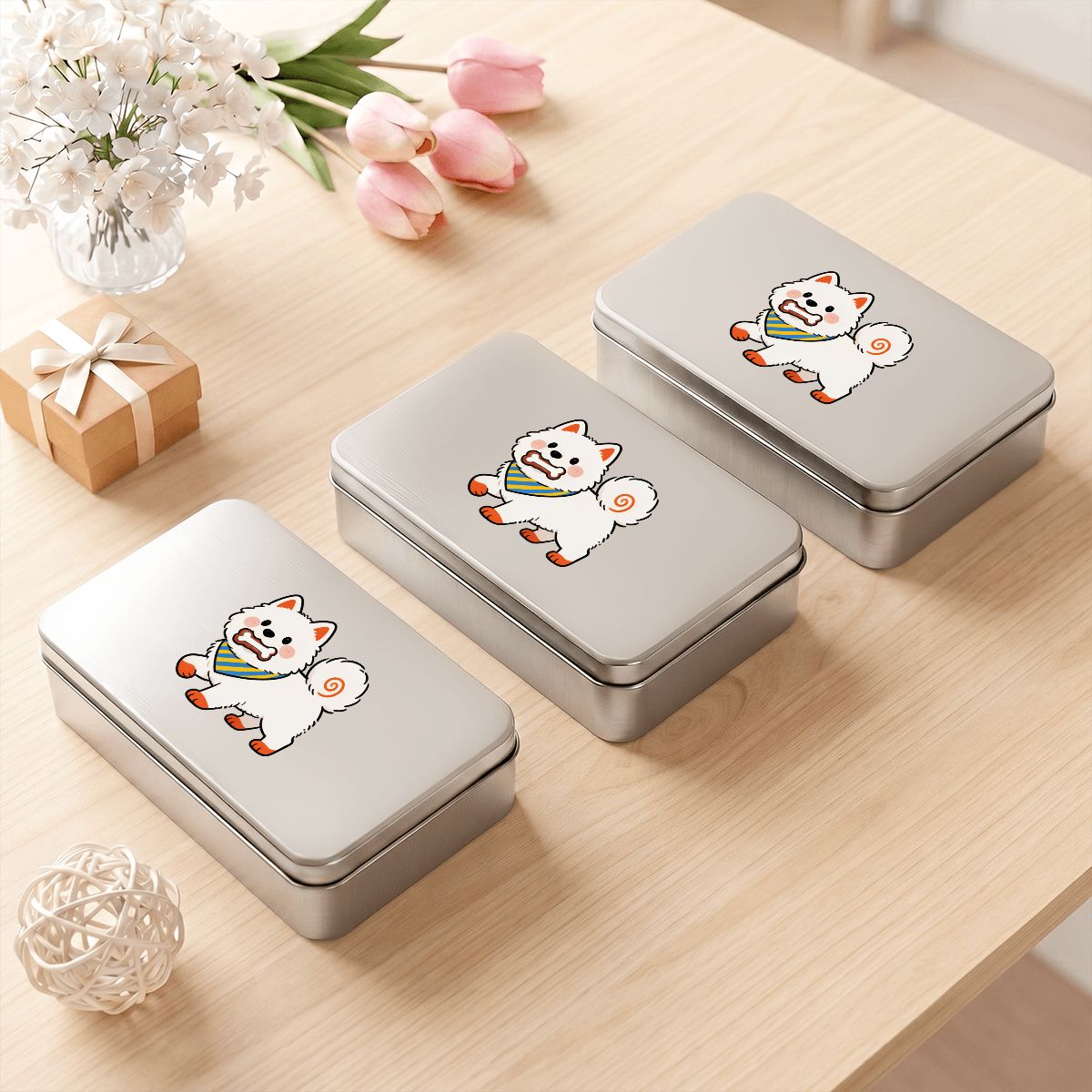 金属製缶ボックス - スナック容器