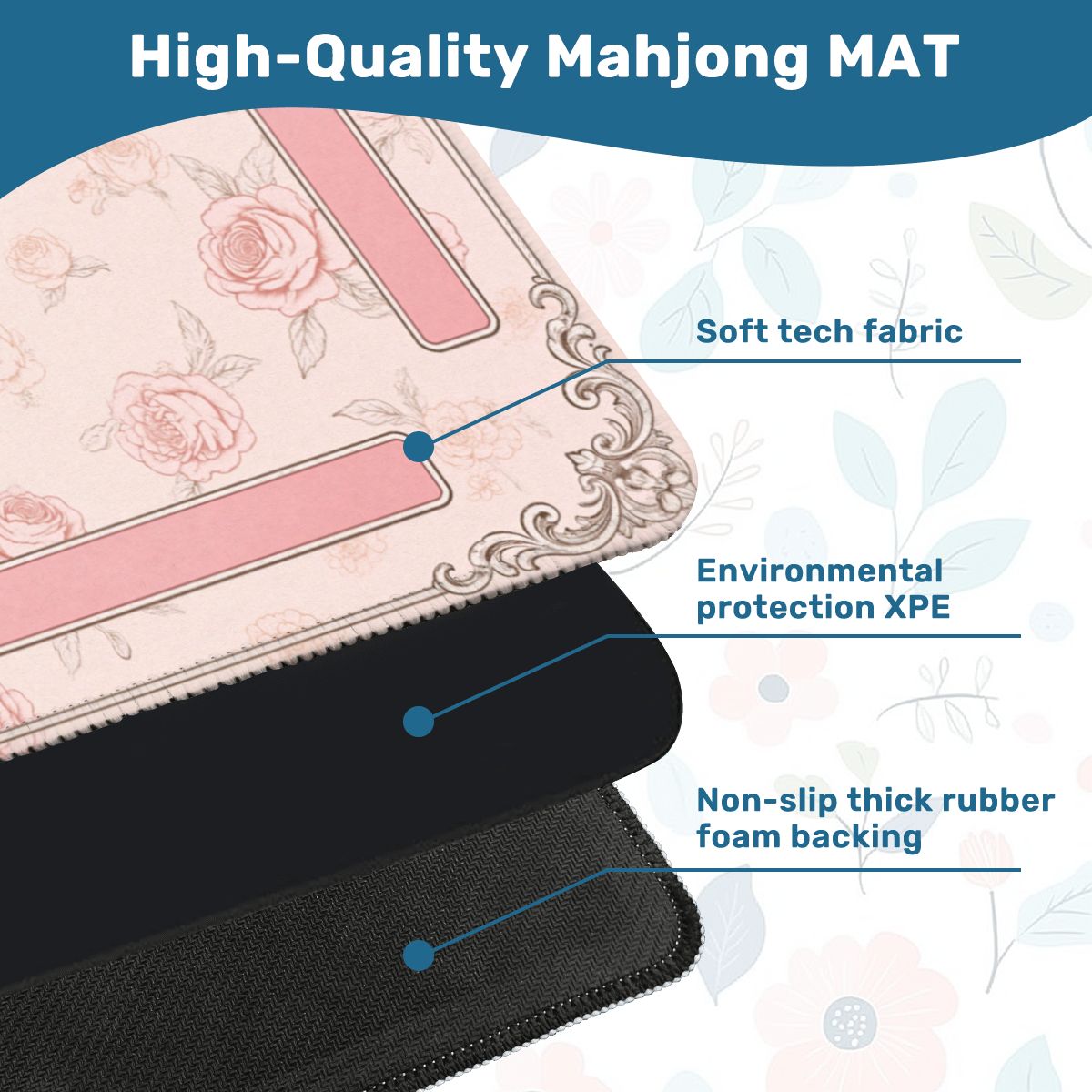 Mini Mahjong Mat 20.9