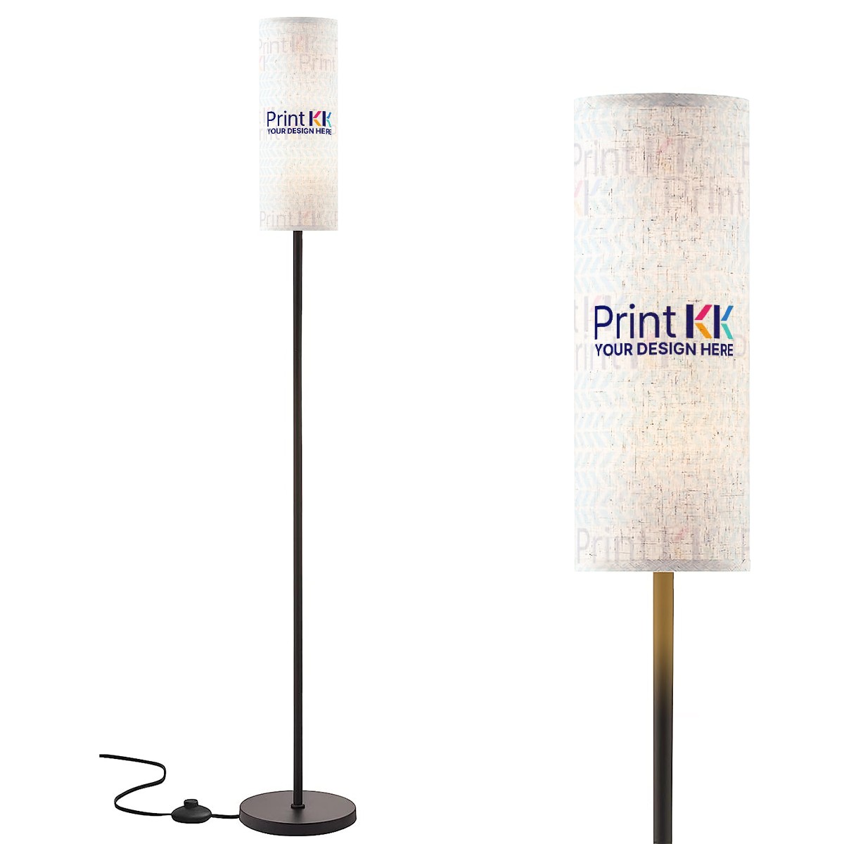 Floor Lamp Modern Standing Lamp Shade (Made in USA)