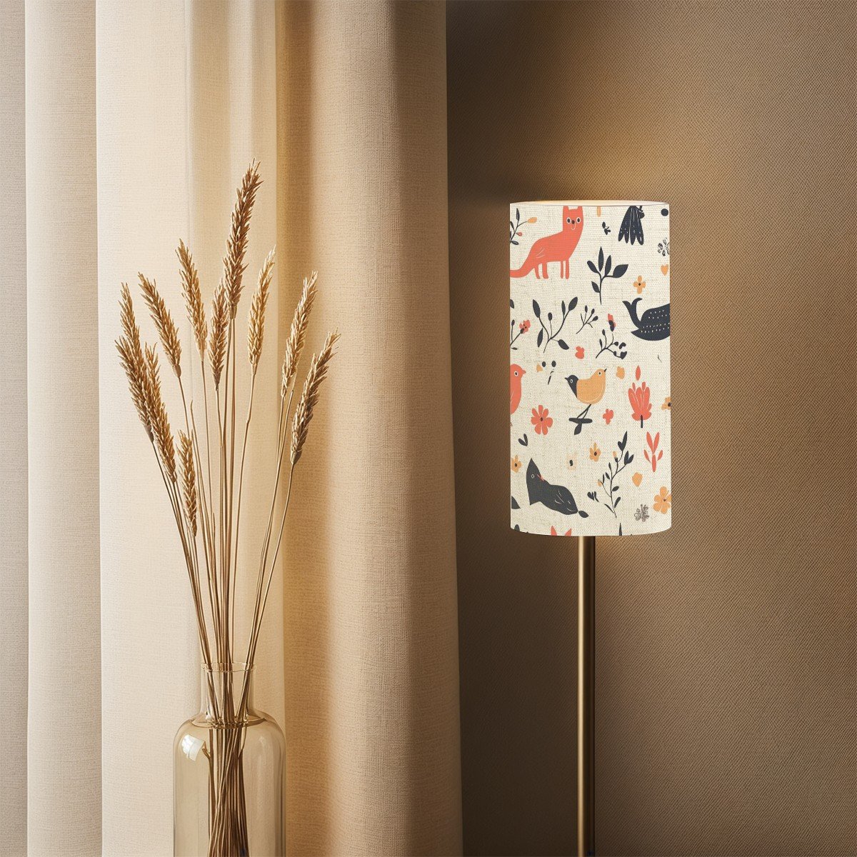 Floor Lamp Modern Standing Lamp Shade (Made in USA)