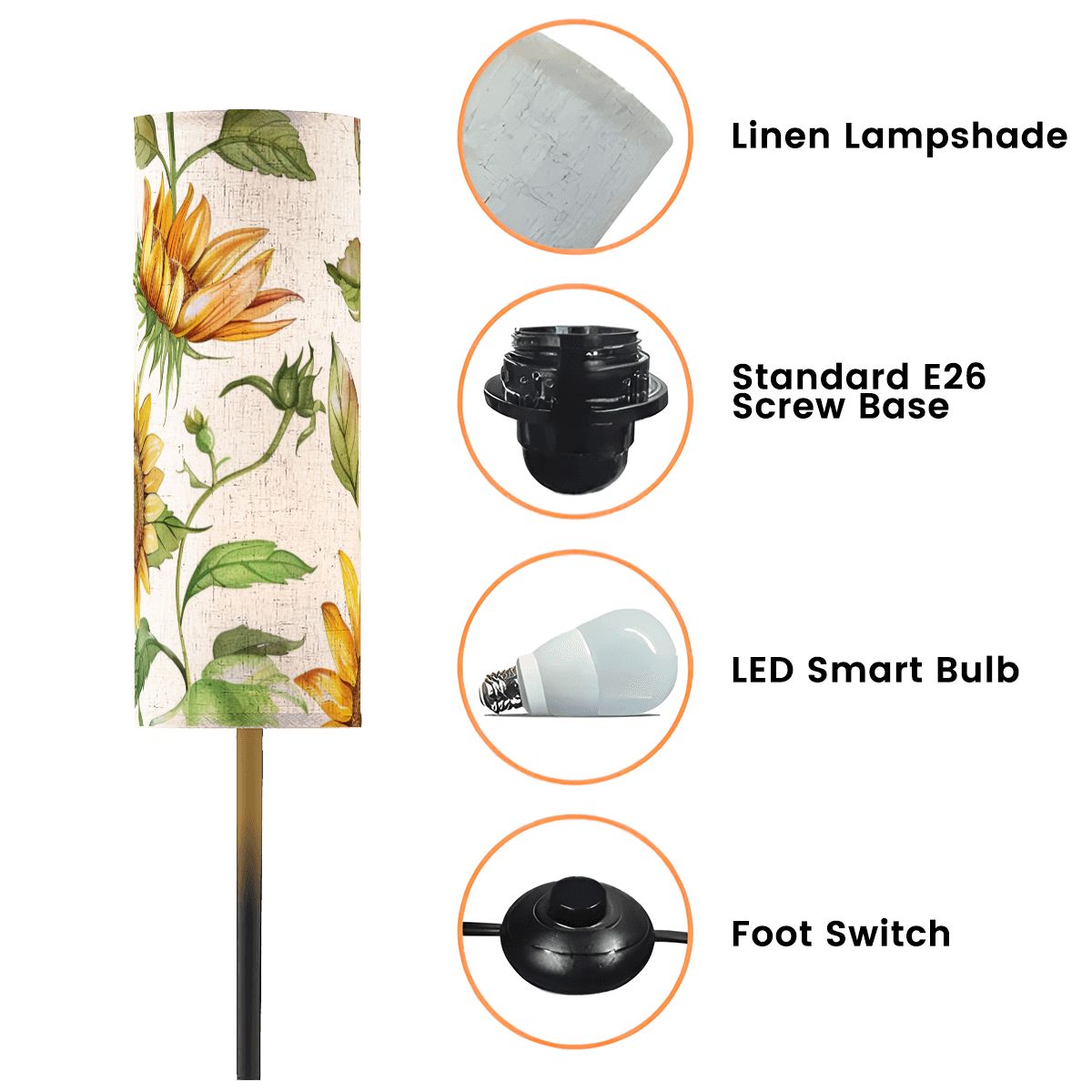 Floor Lamp Modern Standing Lamp