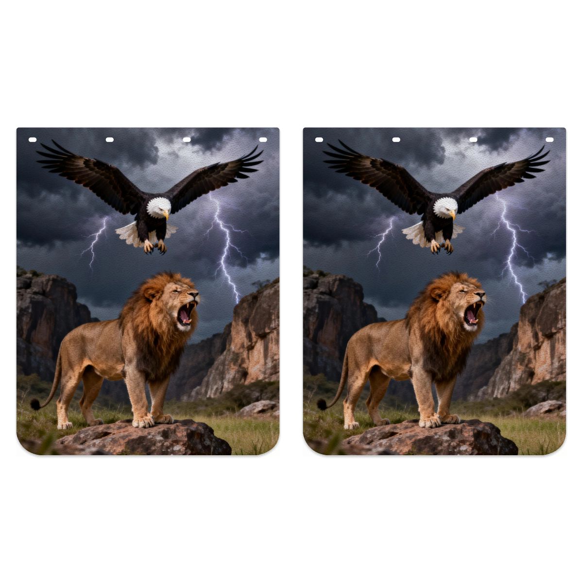 セミトラック用マッドフラップ 2枚セット