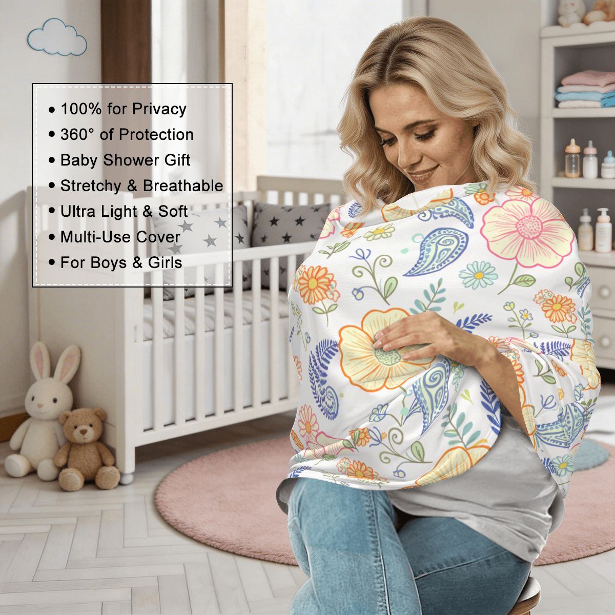 Multi-Use Baby Car Seat Cover