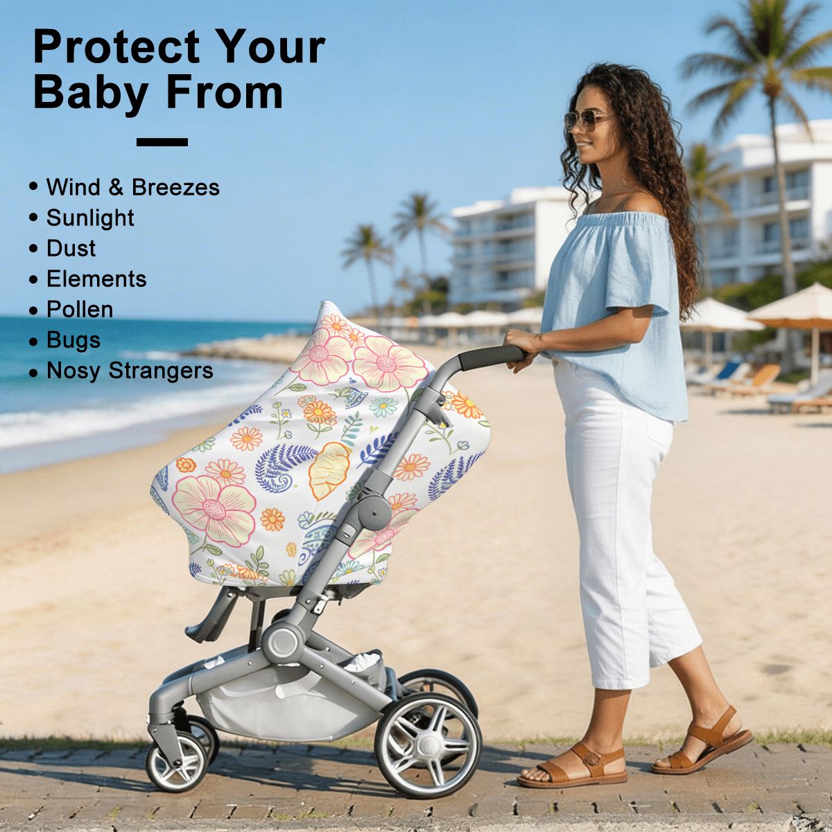 Multi-Use Baby Car Seat Cover