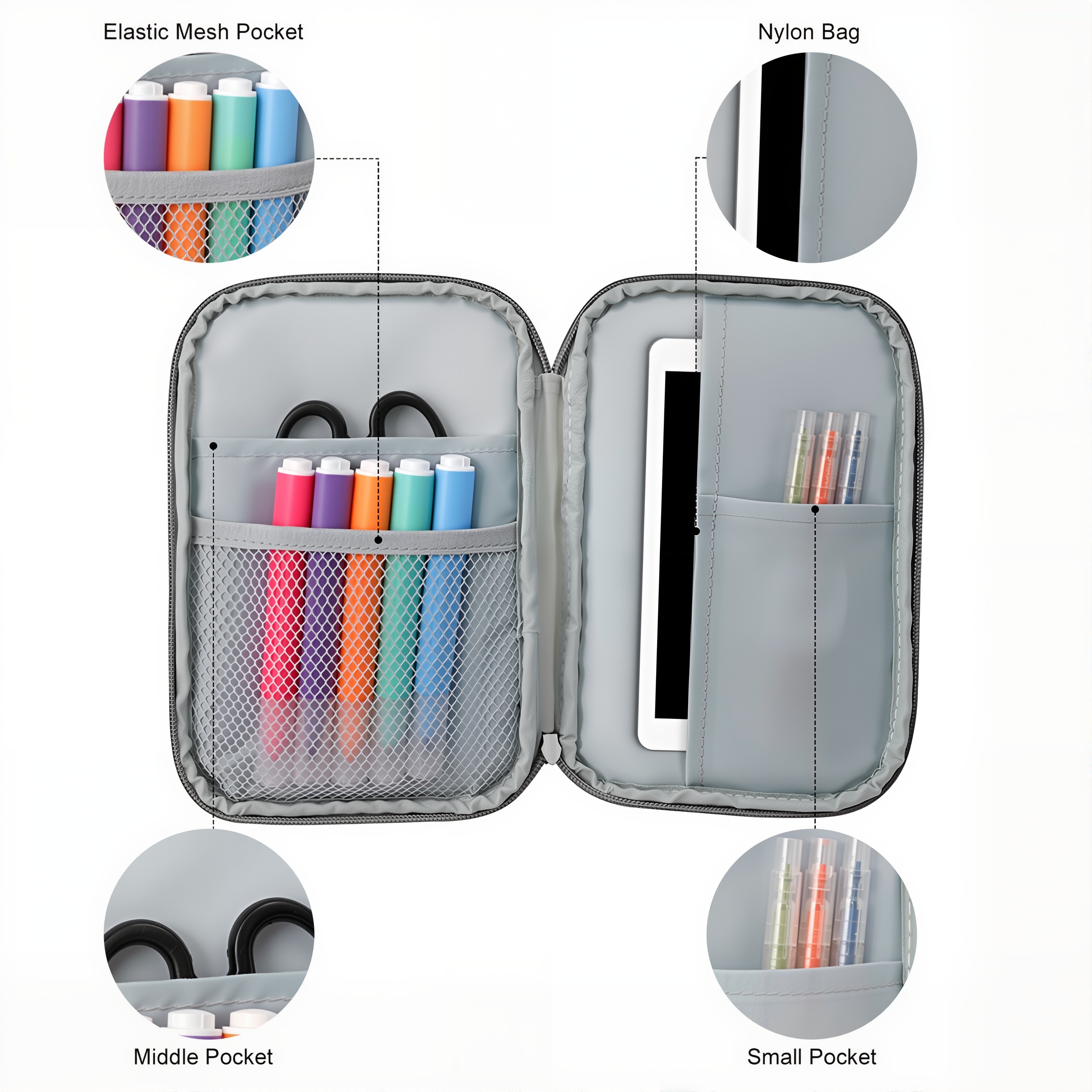 Multifunctional Pencil Case
