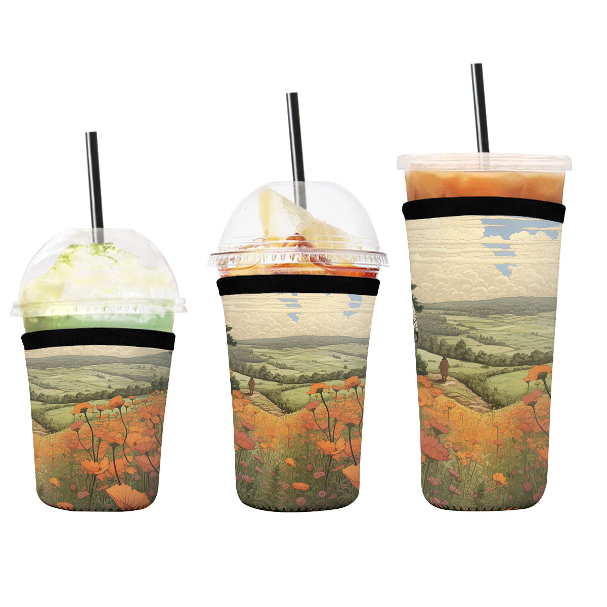 Neoprene Cup Sleeve 3pcs