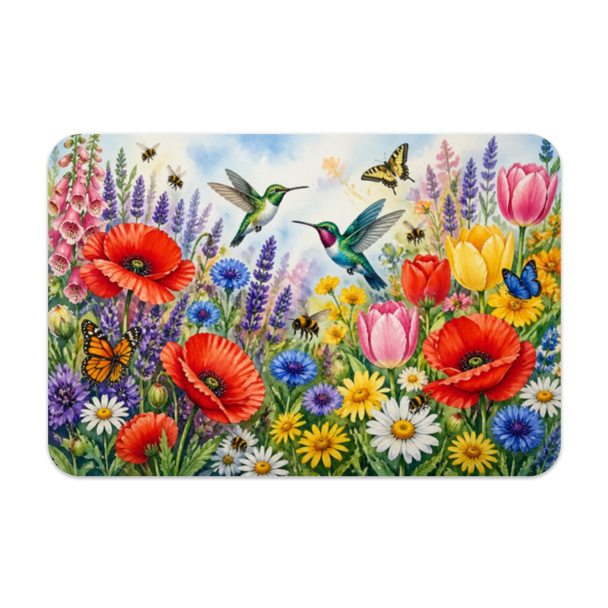 Non Slip Absorbent Floor Mat (Made in USA)
