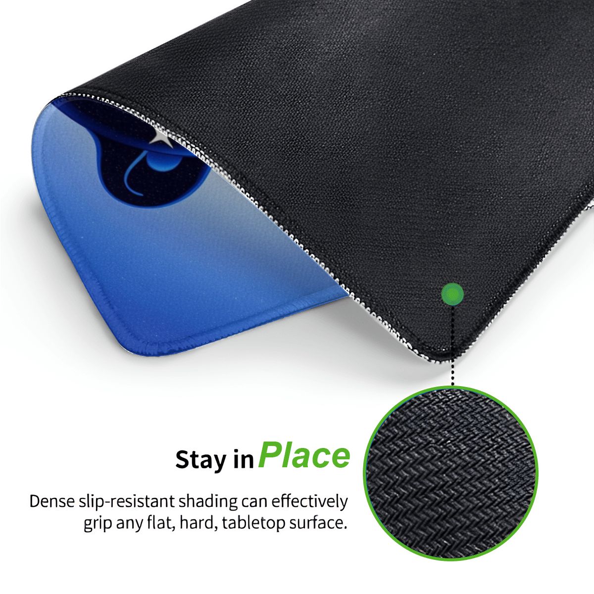 Mousepad mit Gummirand