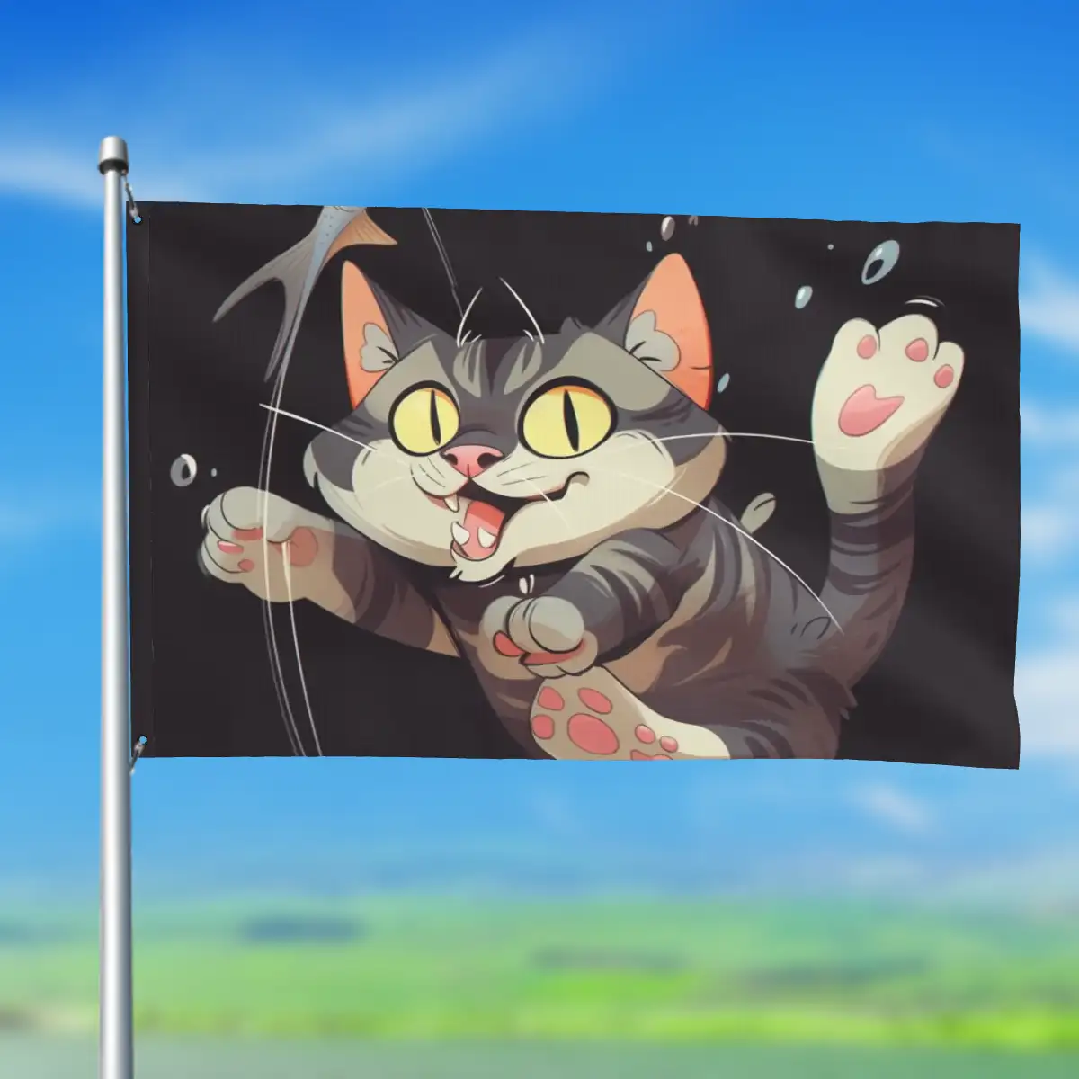 Large Outdoor Decor Flags Double Sided (2:3)