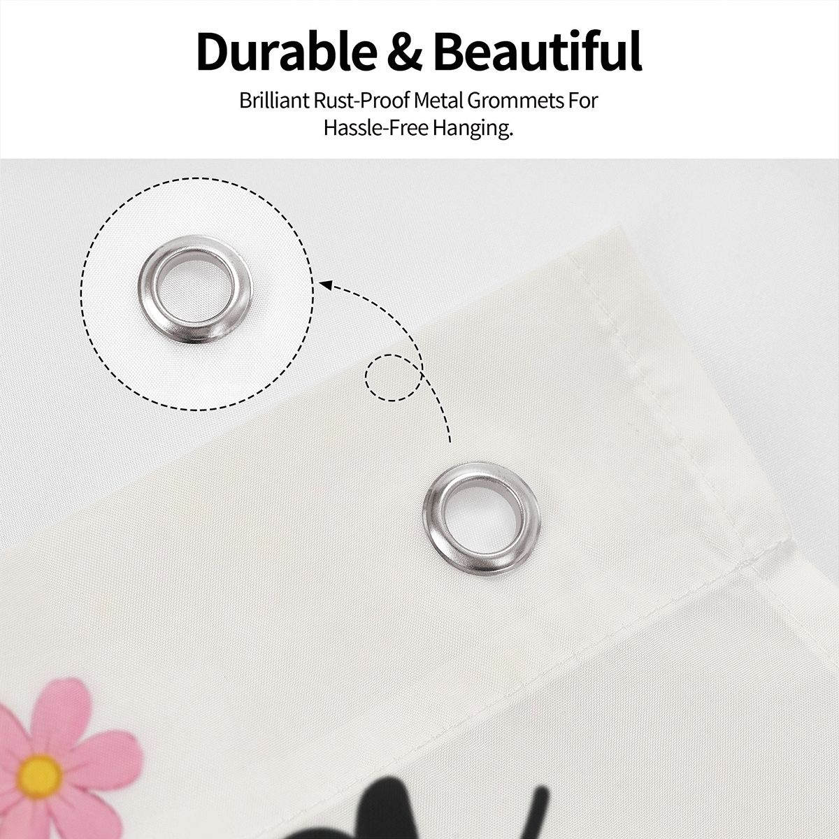 Grandes banderas decorativas para exteriores de doble cara (2:3)