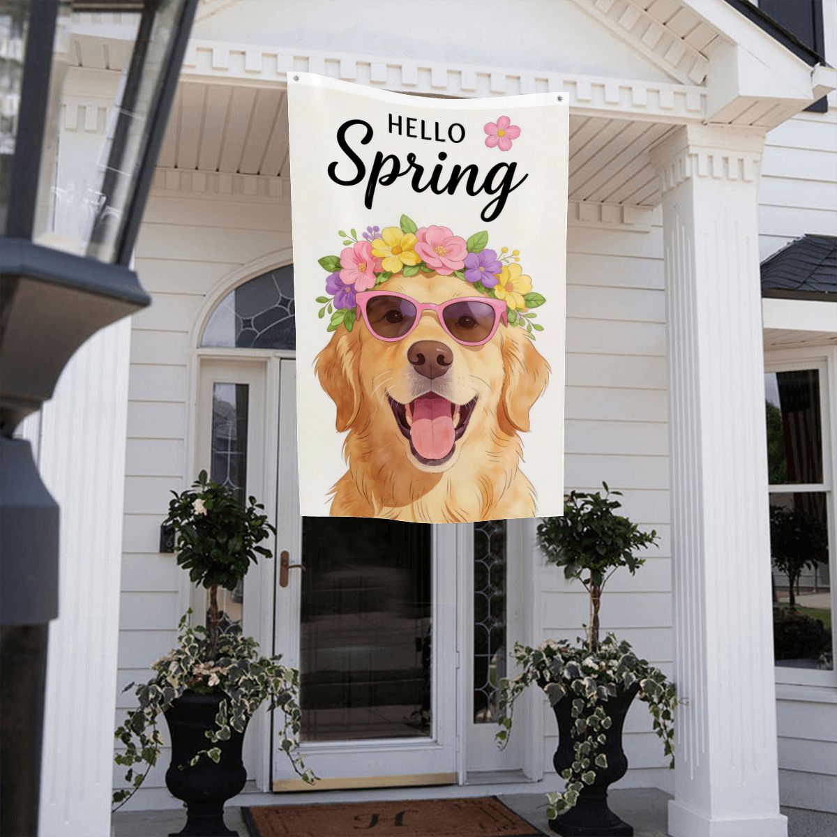 Grandes banderas decorativas para exteriores de doble cara (2:3)