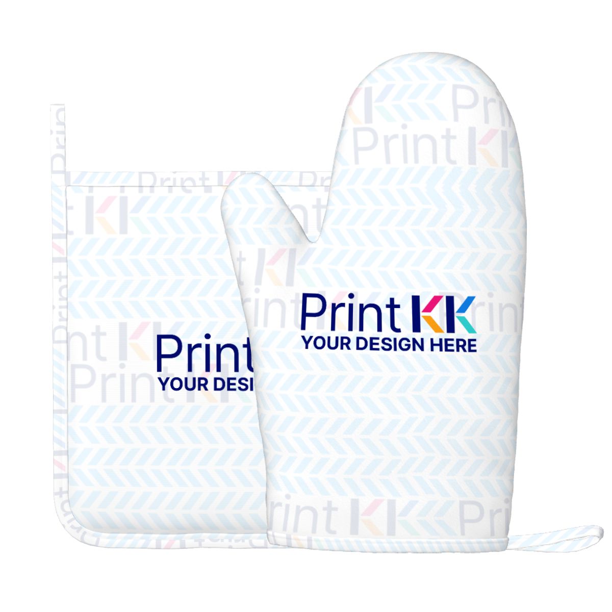 Silicone Oven Mitts and Pot Holders Sets (Right)