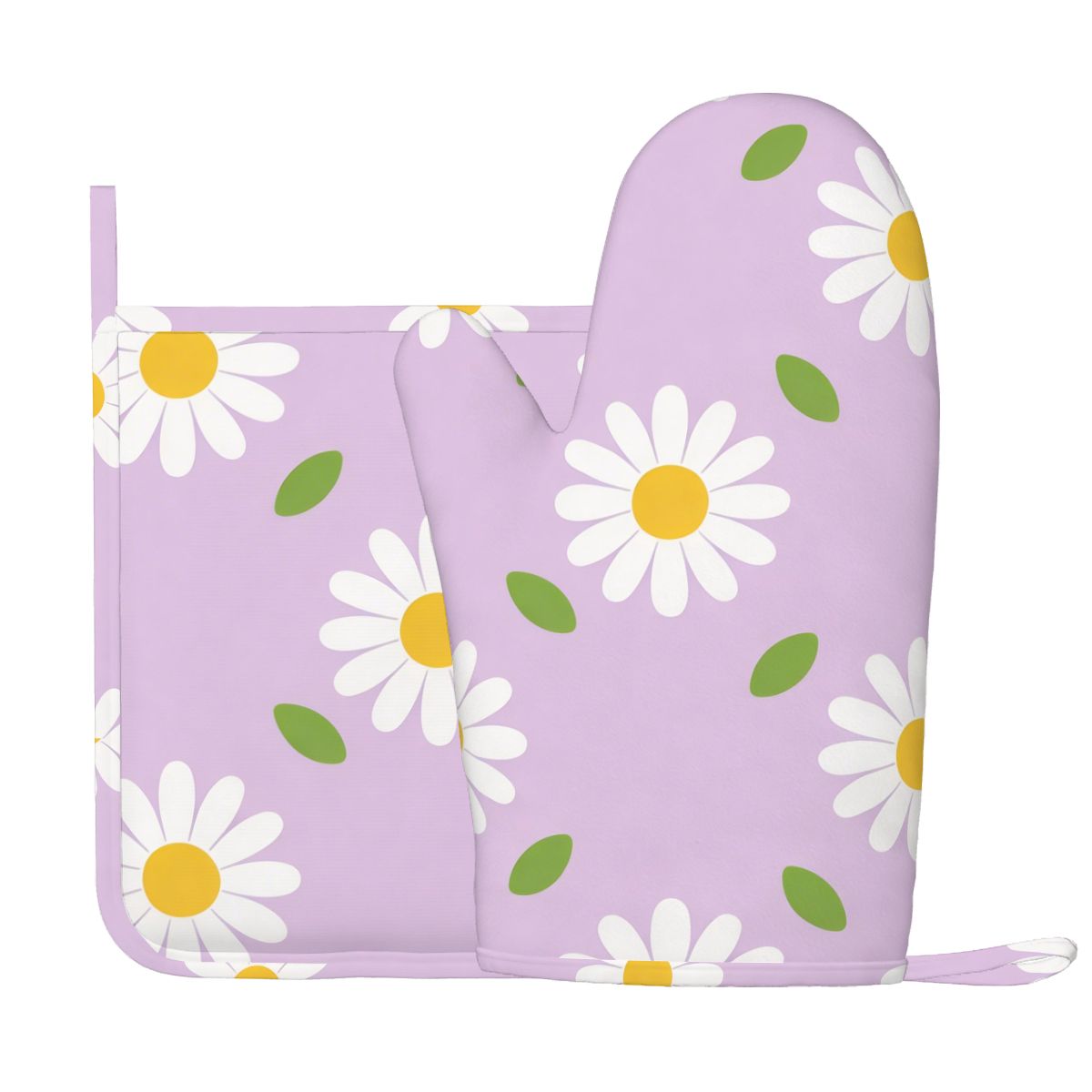 Silicone Oven Mitts and Pot Holders Sets (Right)