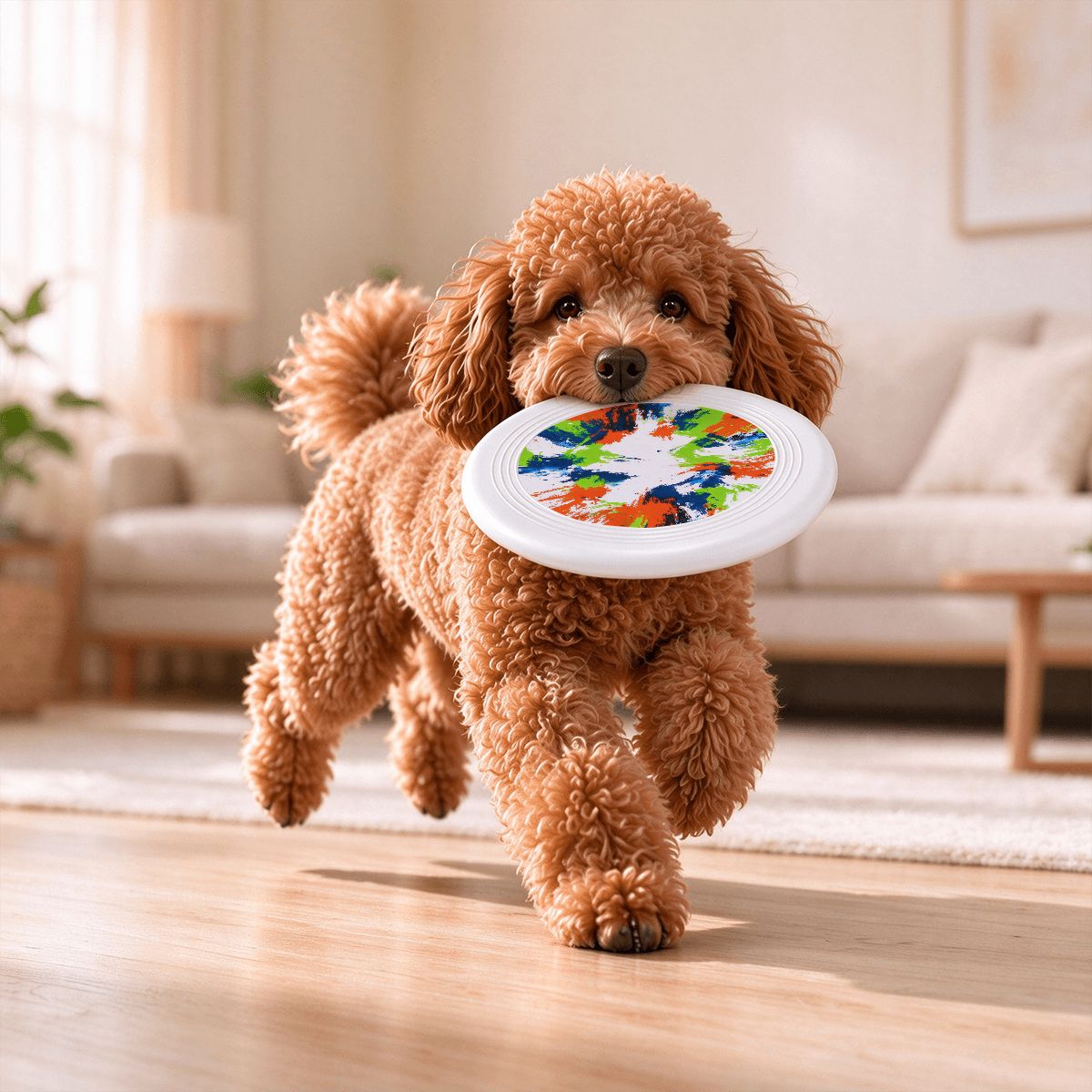 PE犬用フライングディスク