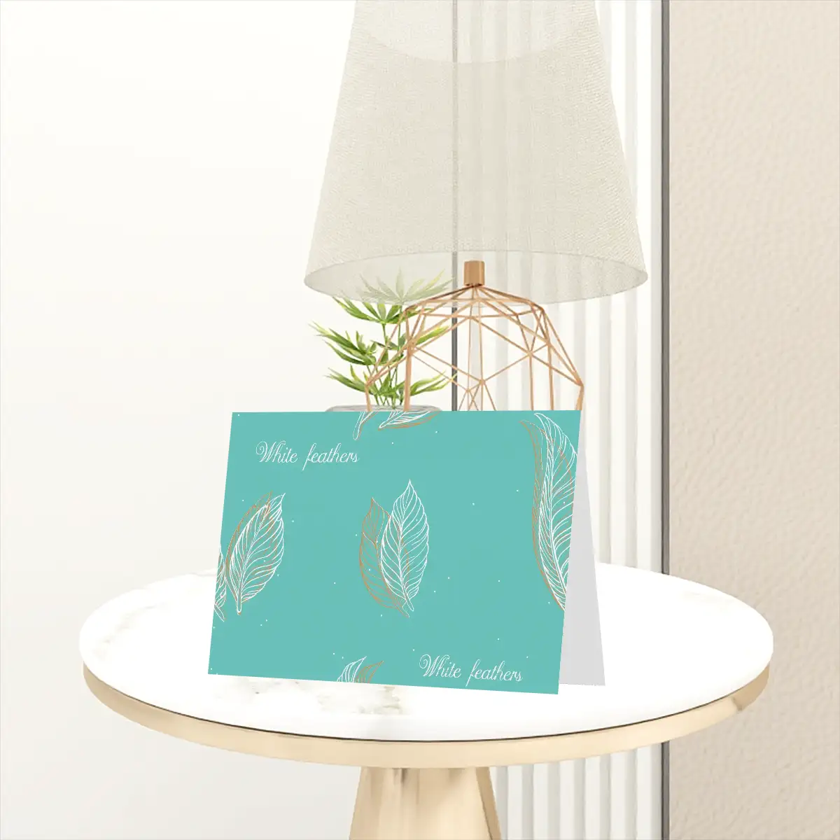 Horizontal Greeting Cards (Pearl Paper)