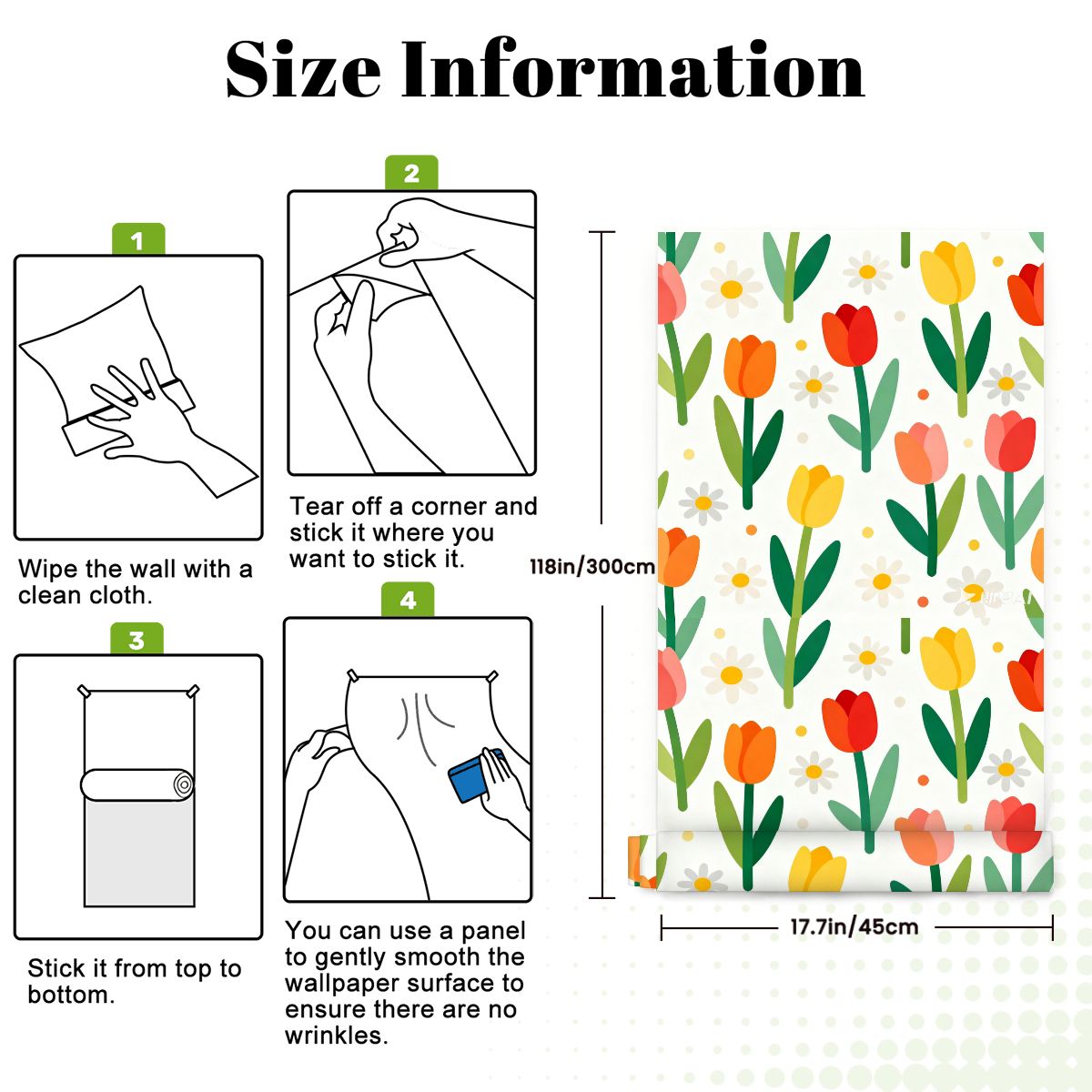 Peel and Stick Wallpaper 17.7