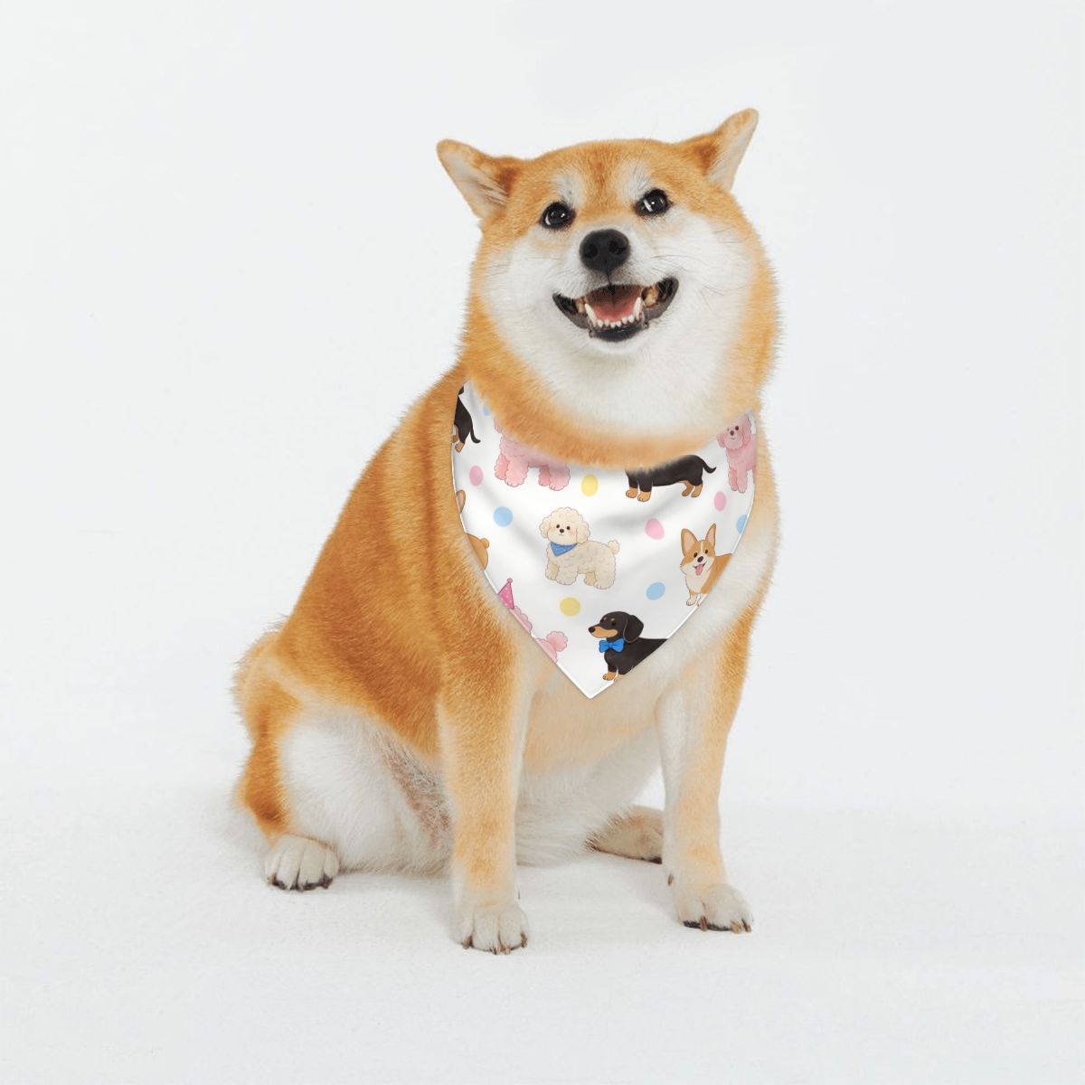 Pañuelos para perros de doble cara con hebilla