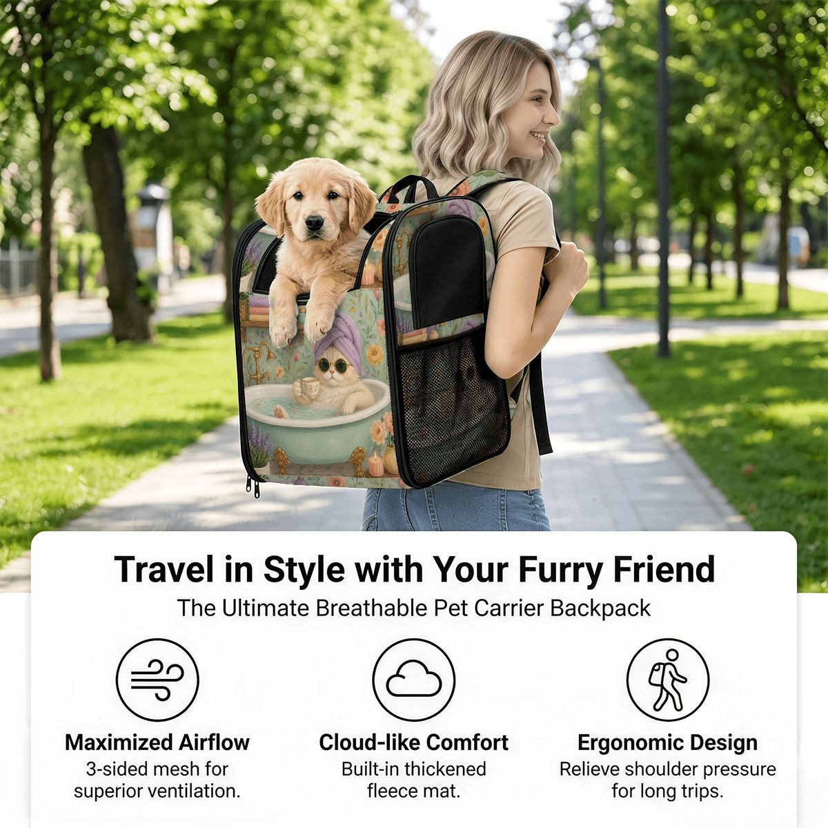 Pet Carrier Backpack