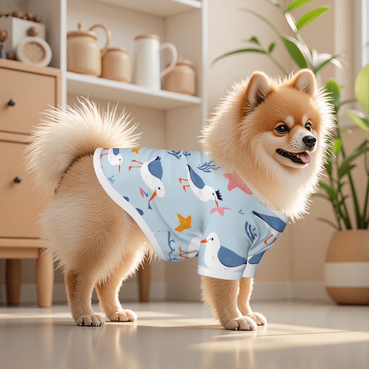 ペット用コットンTシャツ