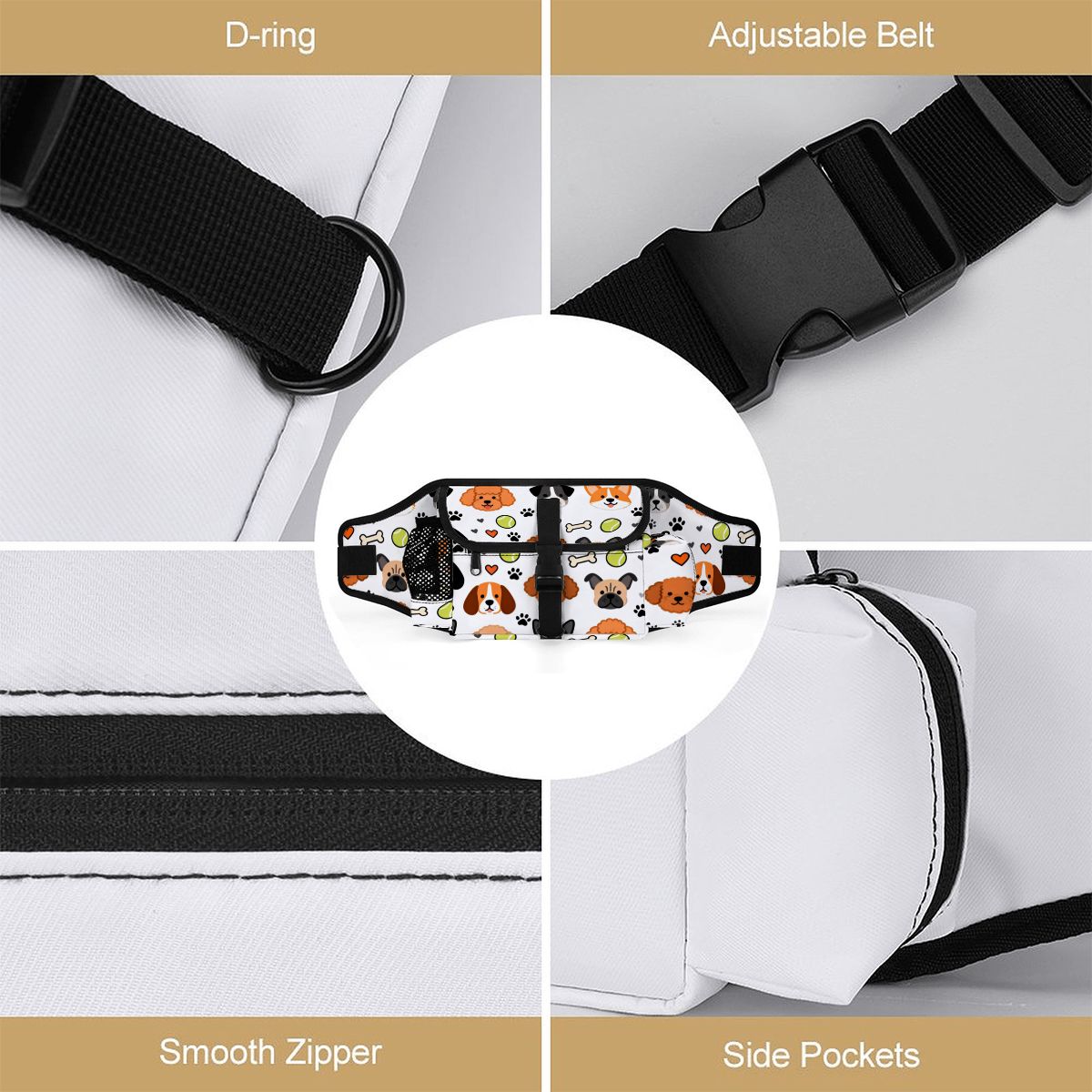 Pet Outdoor Training Fanny Pack