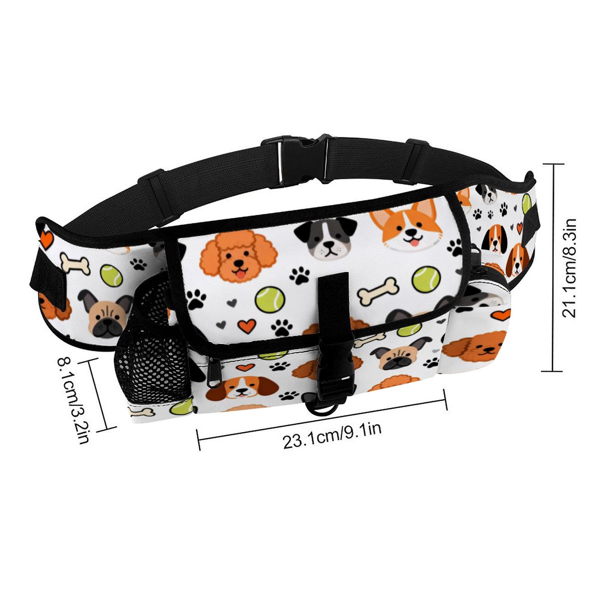 Pet Outdoor Training Fanny Pack