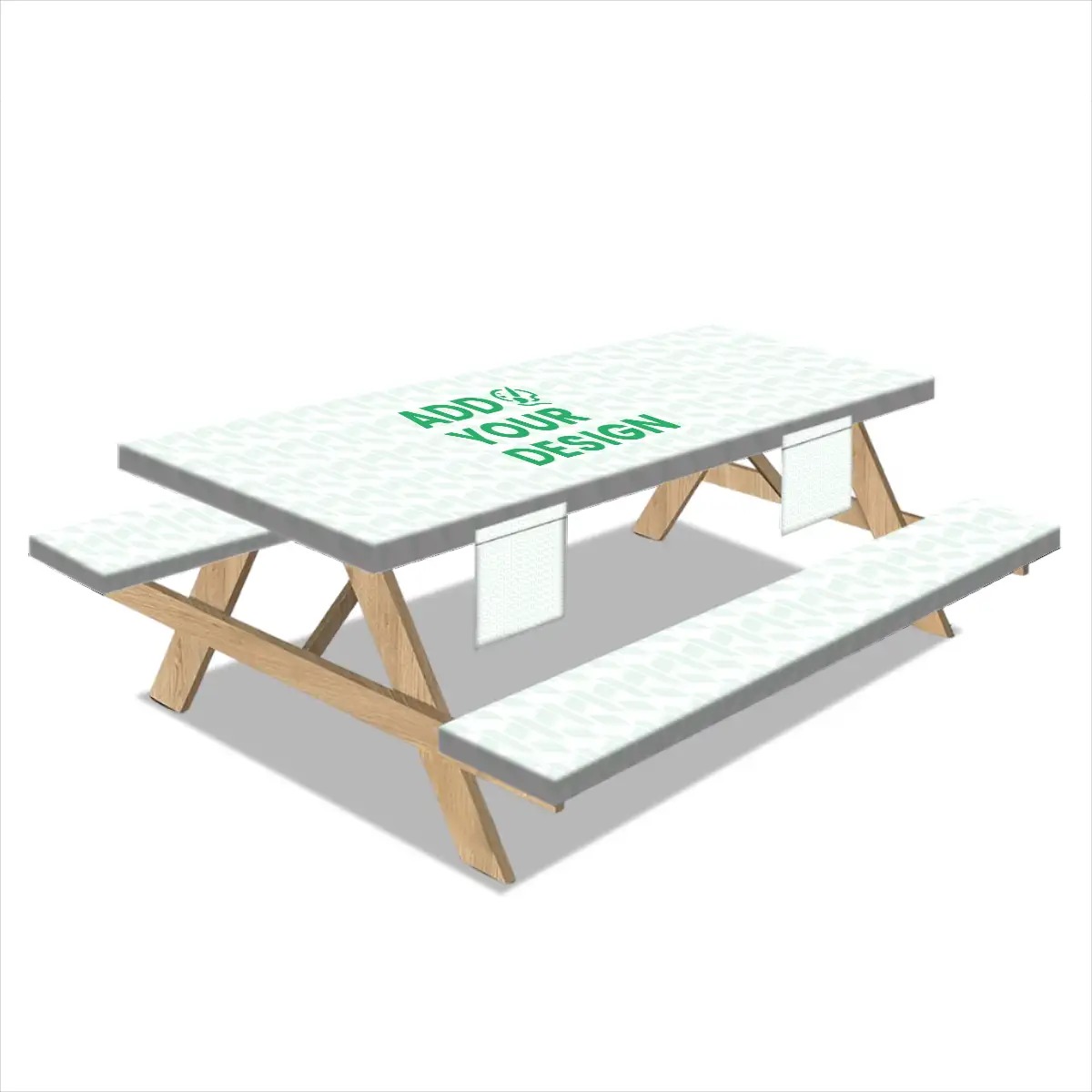 Outdoor Picnic Table Cover with Bench Covers