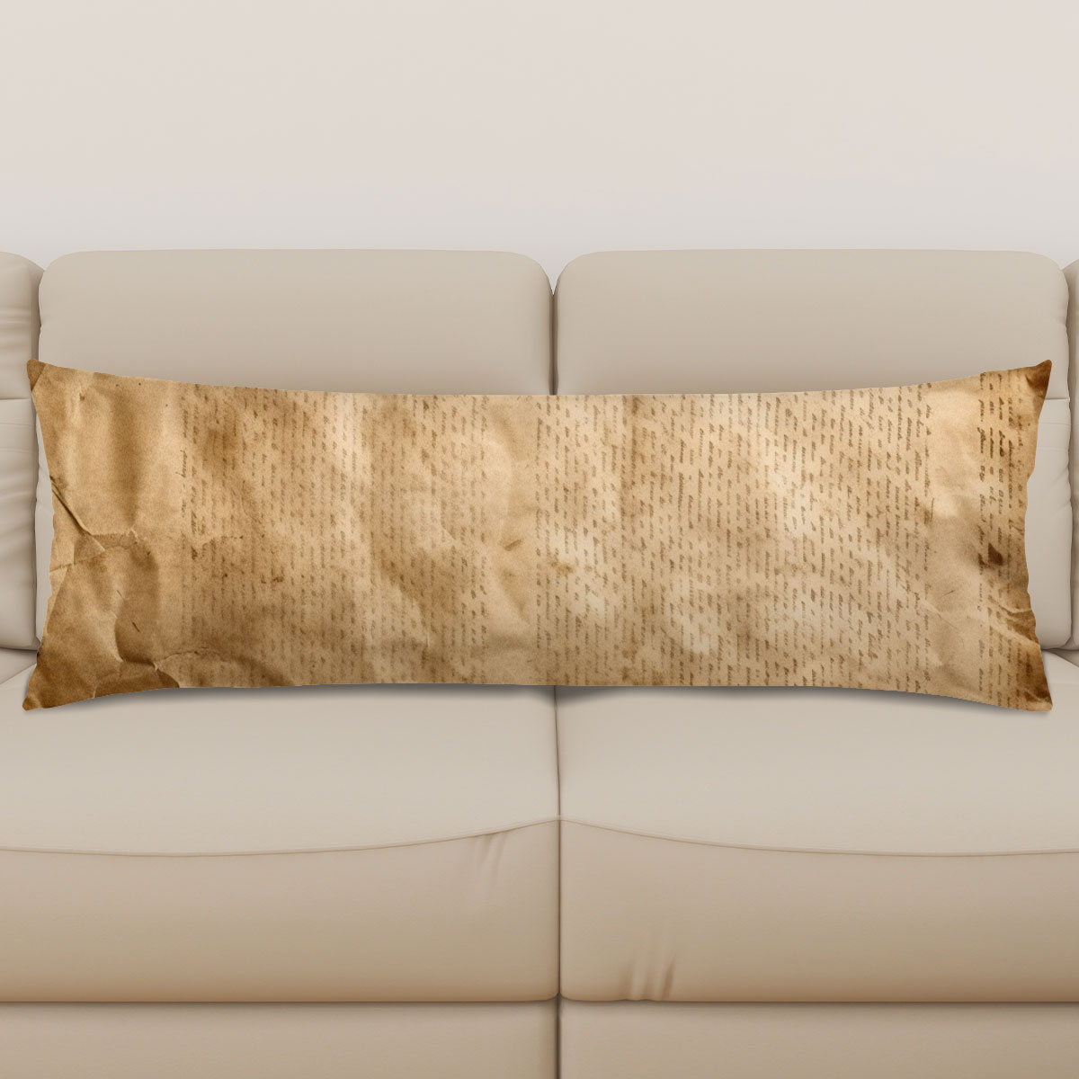 Long Pillow Cover (One-Side Design)