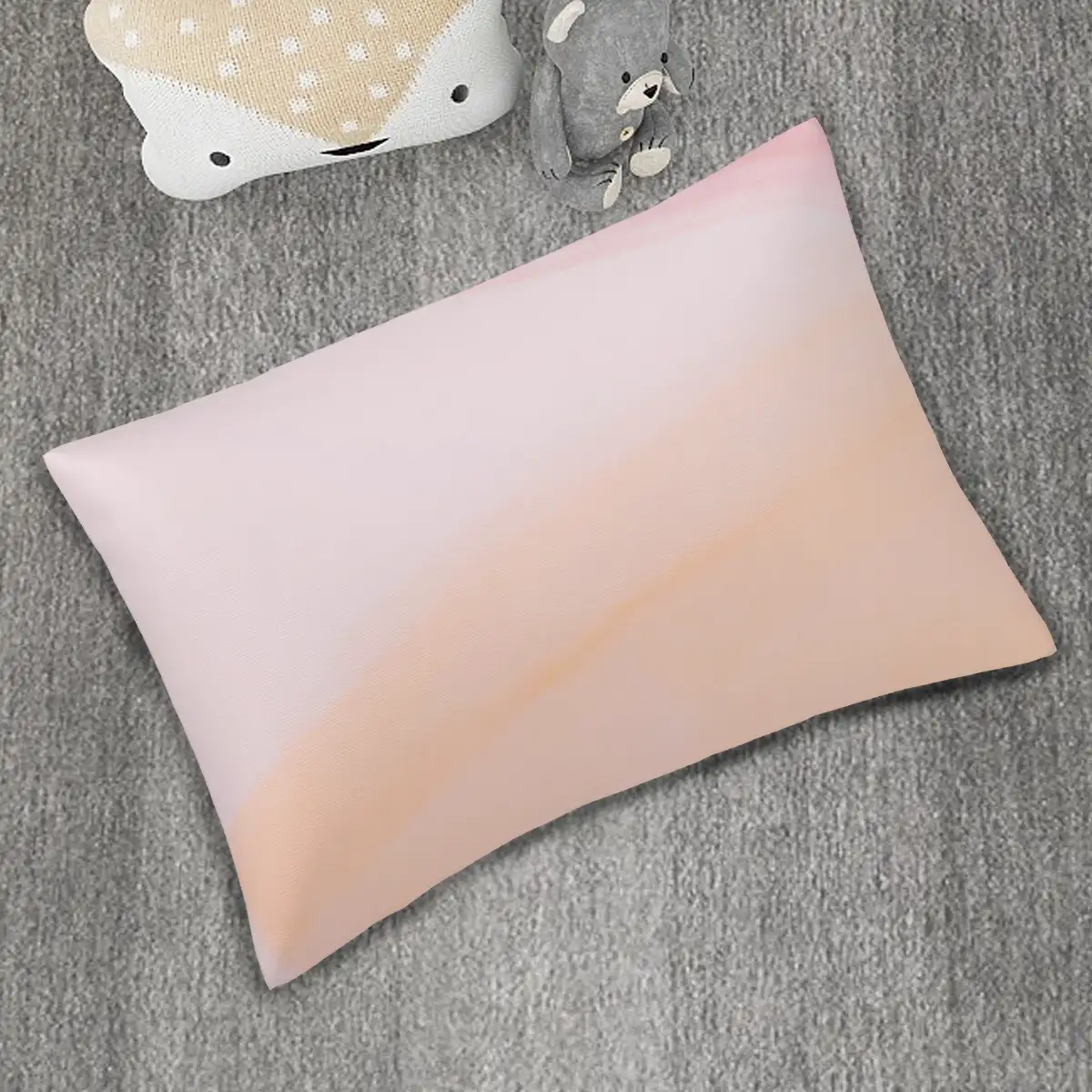 Peach Skin Throw Pillow Covers 7:9 (Double-Sided Design)