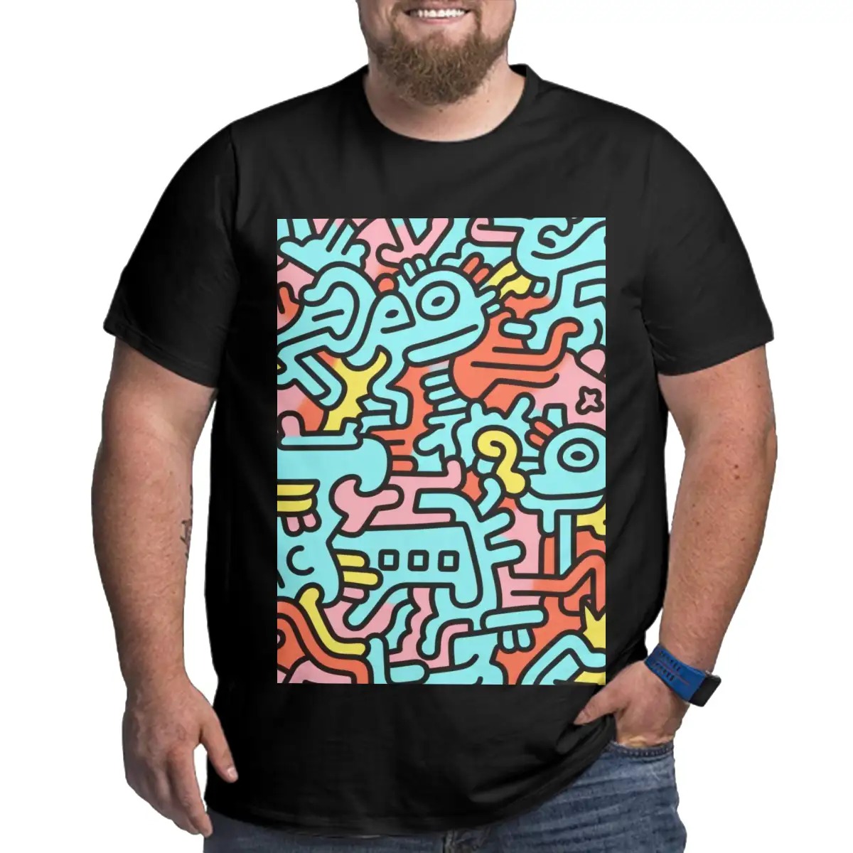 Plus Size T Shirt for Men