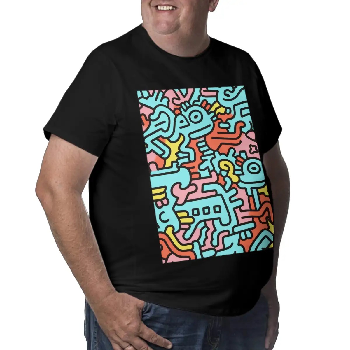 Plus Size T Shirt for Men