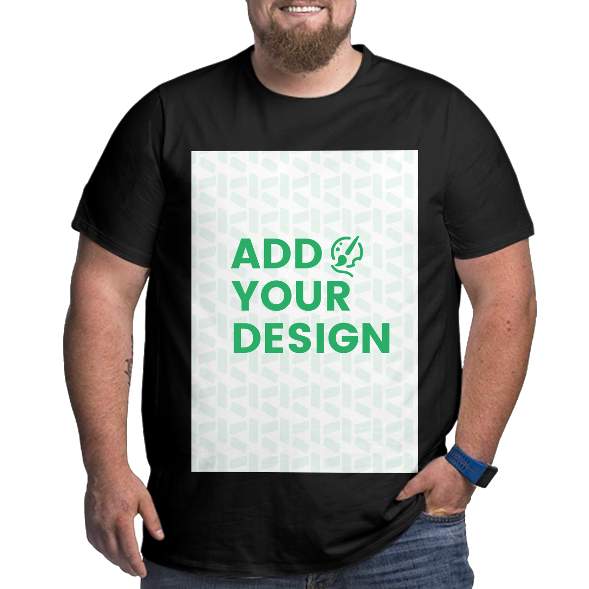 Plus Size T Shirt for Men