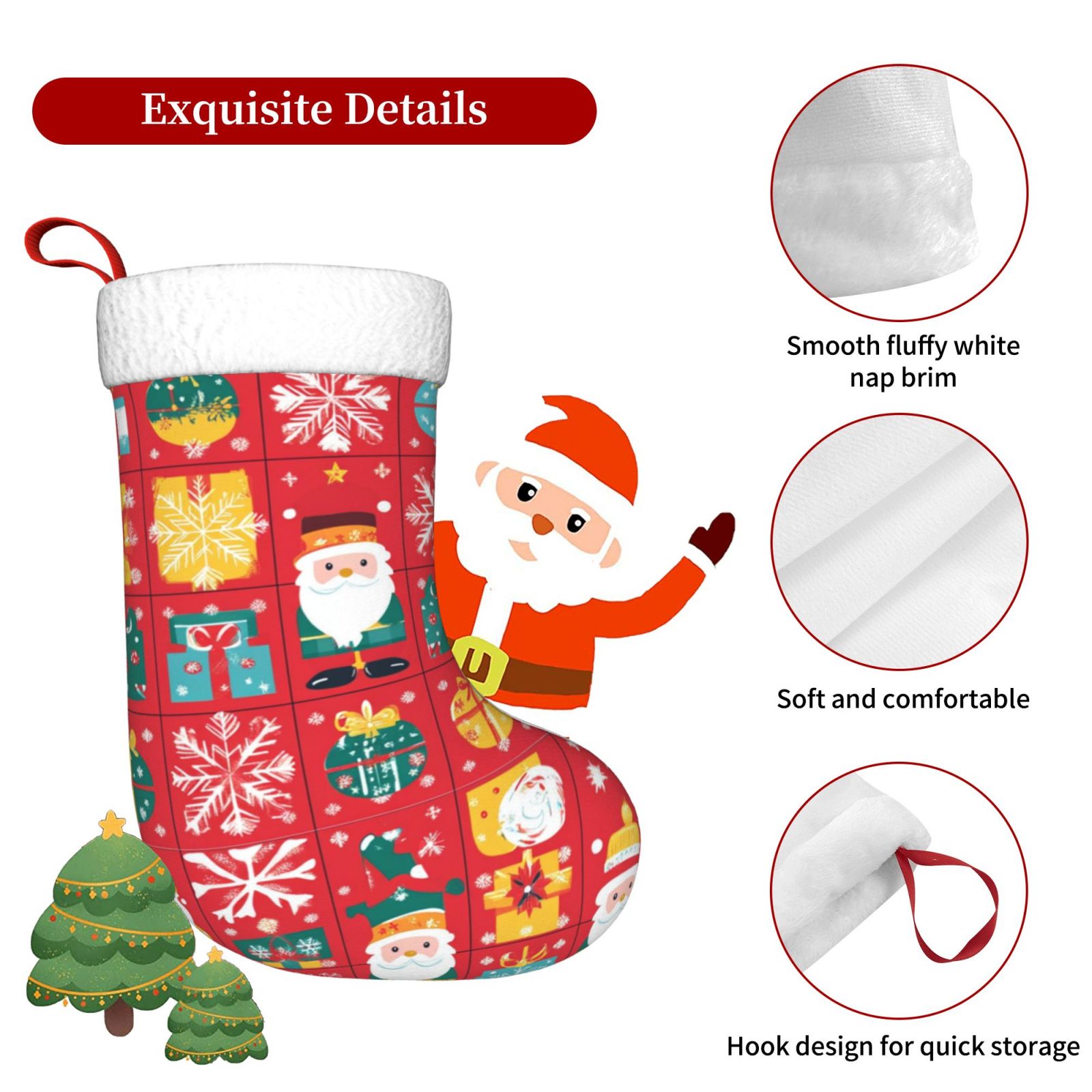 Plush Christmas Stockings