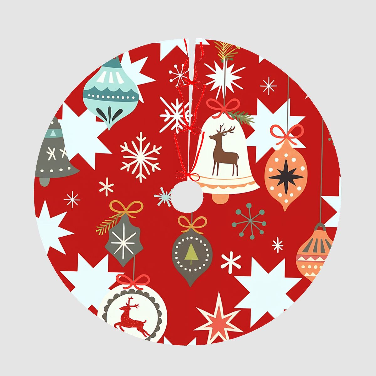 Plush Christmas Tree Skirt