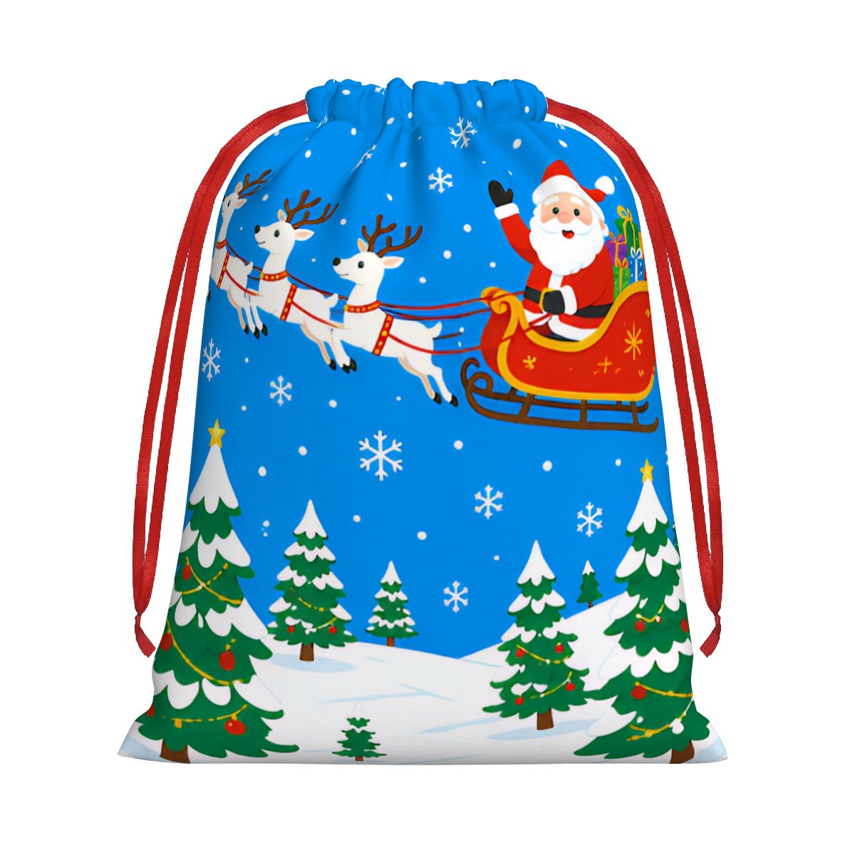 Plush Drawstring Gift Pouch