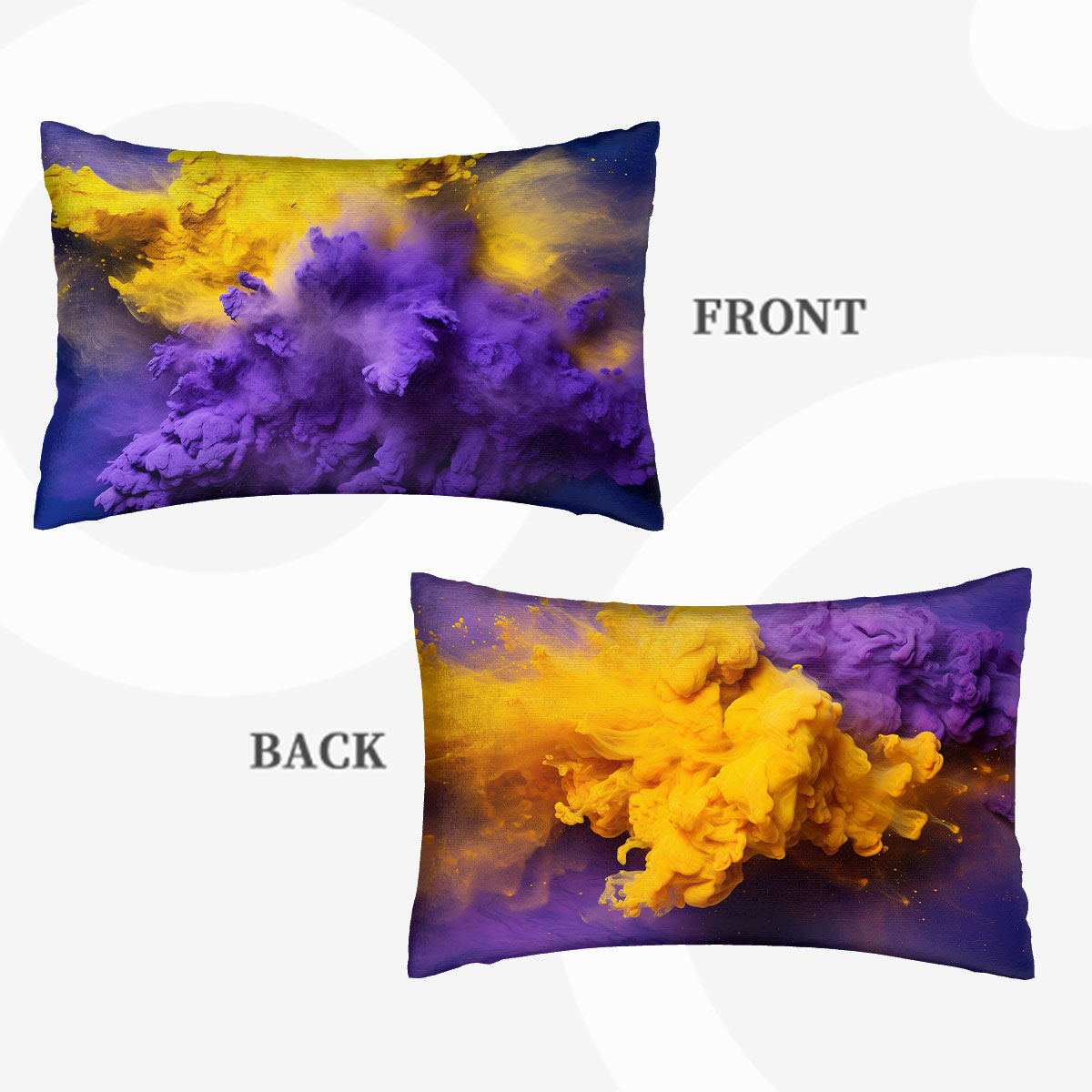 Plush Throw Pillow Covers (Double-Sided Design & Multi-Size)