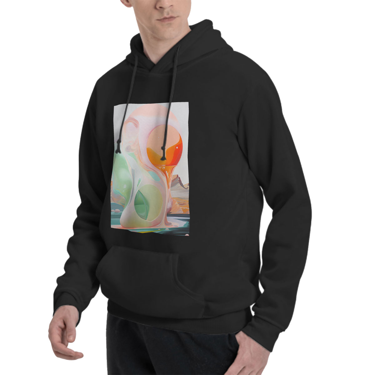 Polyester Fleece Hoodie