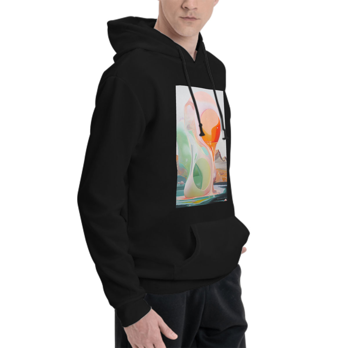 Polyester Fleece Hoodie