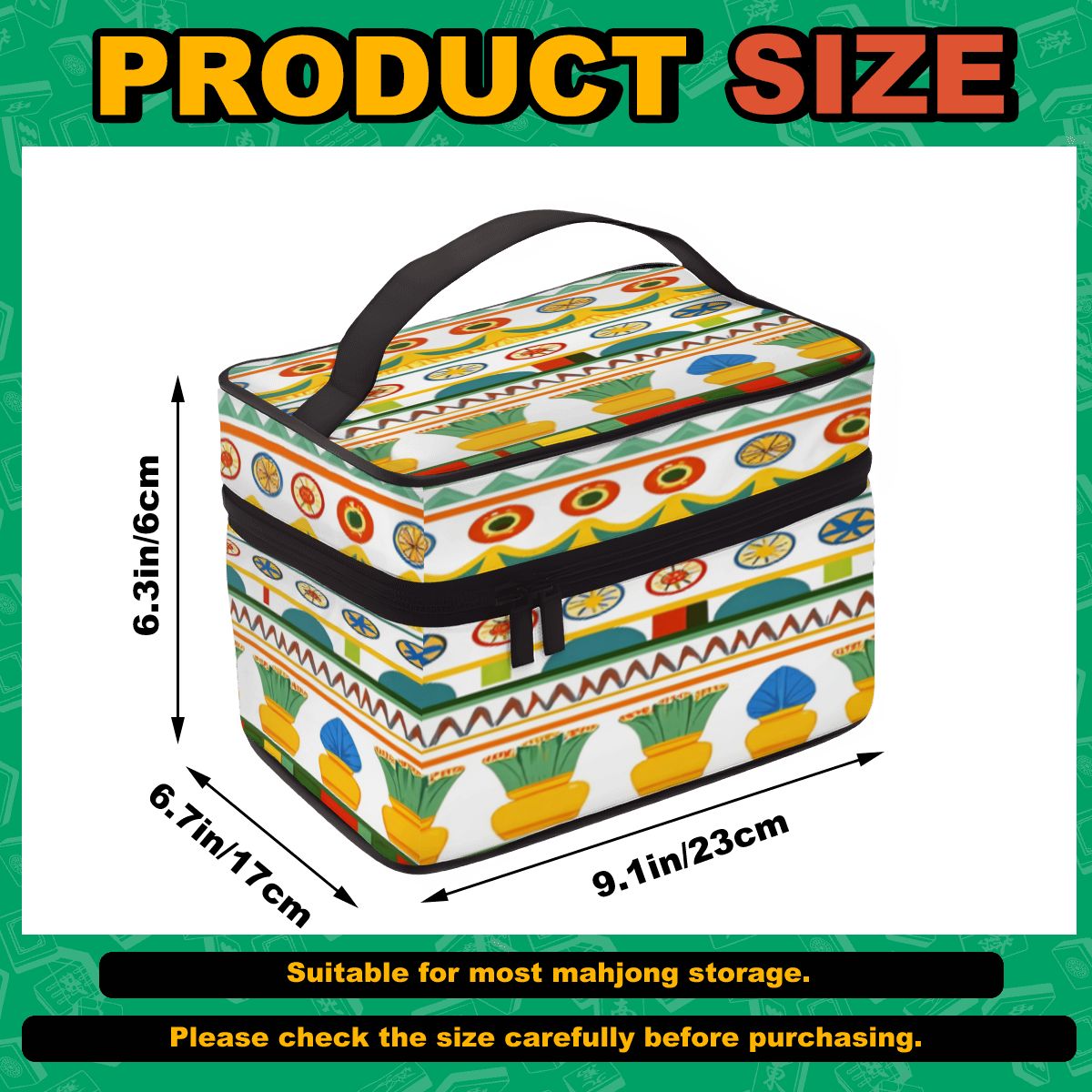 Portable Mahjong Bag