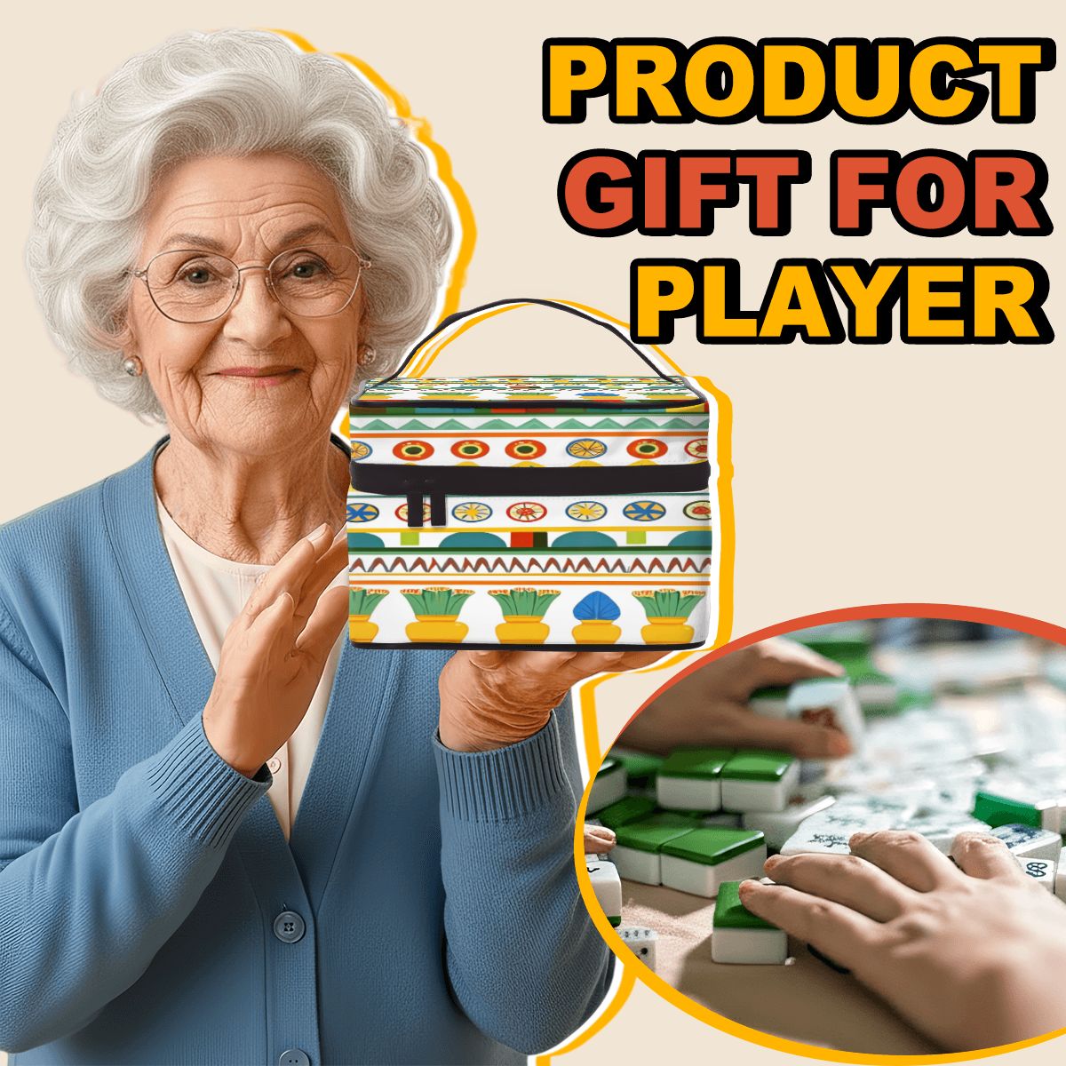 Portable Mahjong Bag