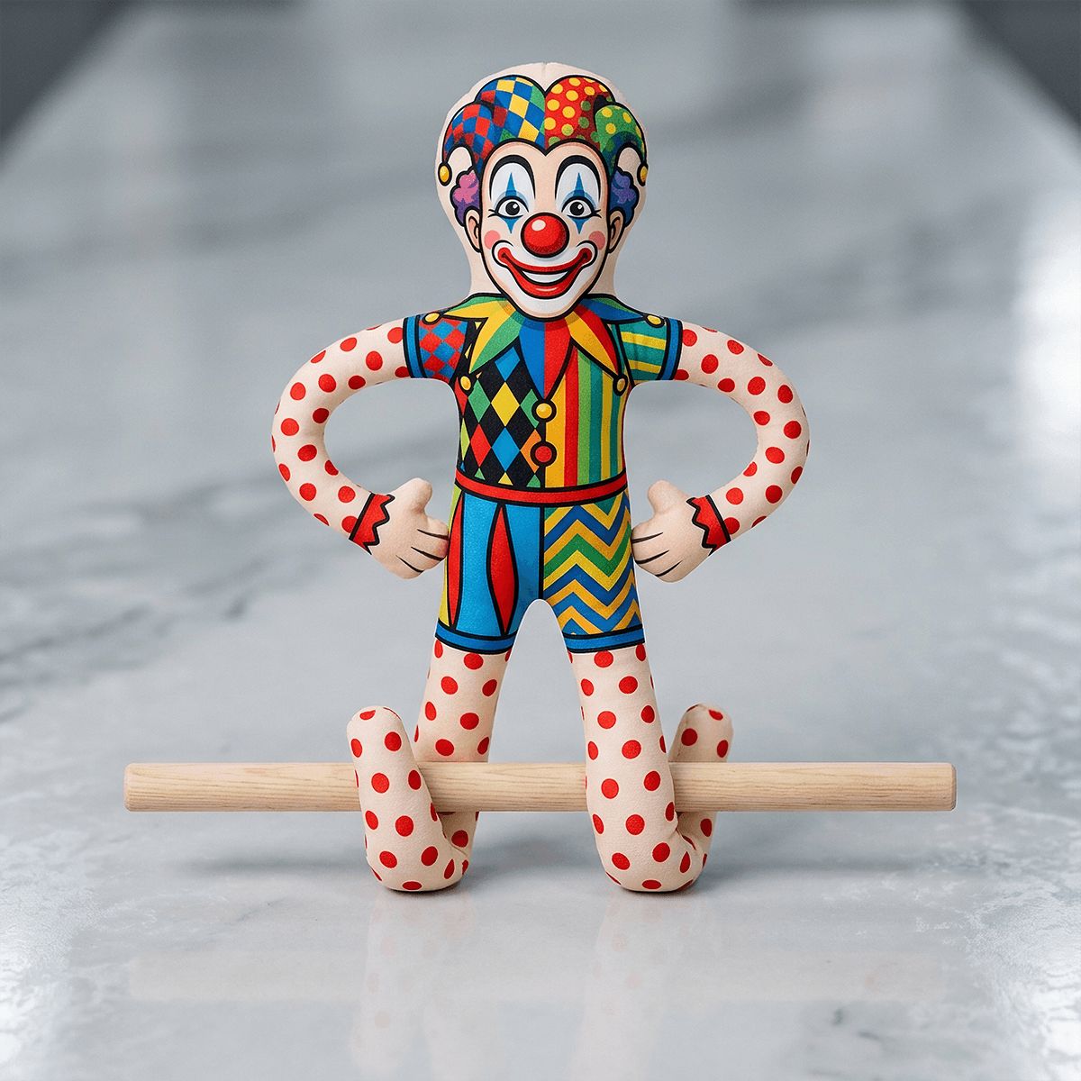 Poseable Shaped Plush Doll