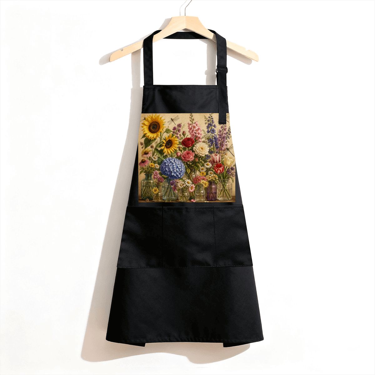 Printed Waterproof 3 Pocket Kitchen Apron