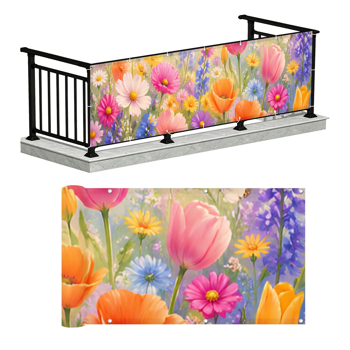 Privacy Screen Fence 2.3x10ft
