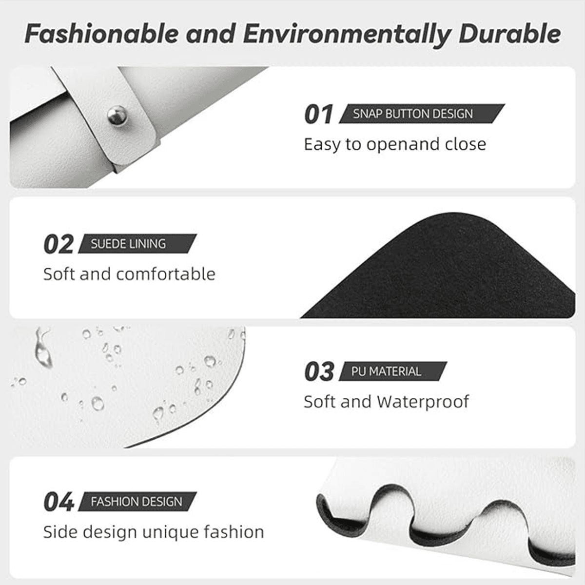 PUレザー眼鏡ケース