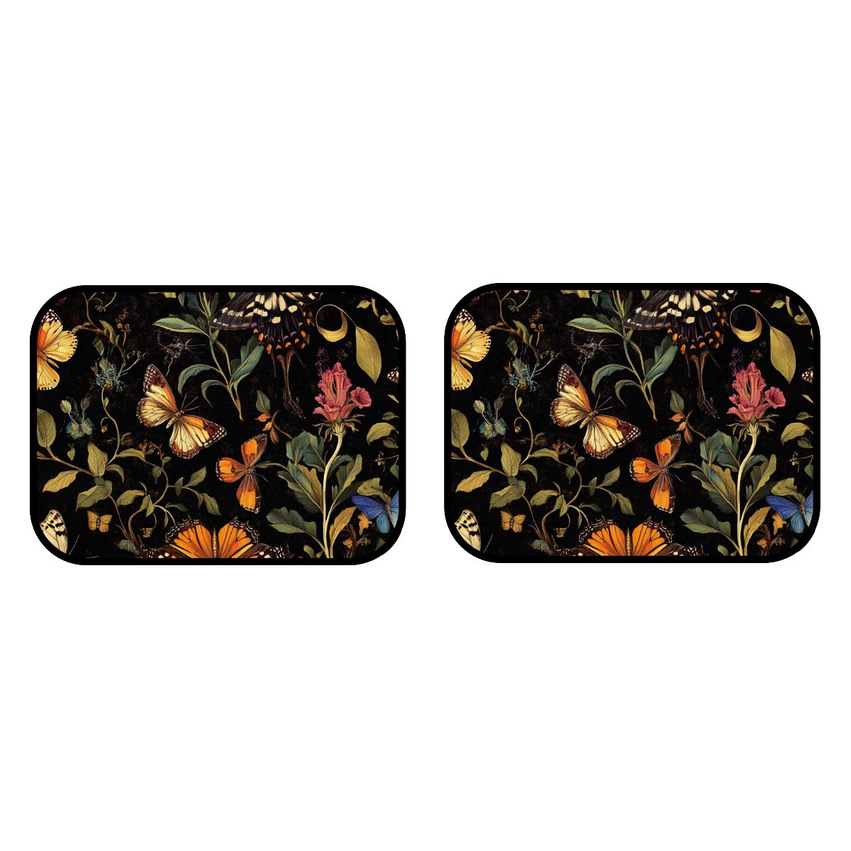 Rear Car Floor Mats 2 pcs
