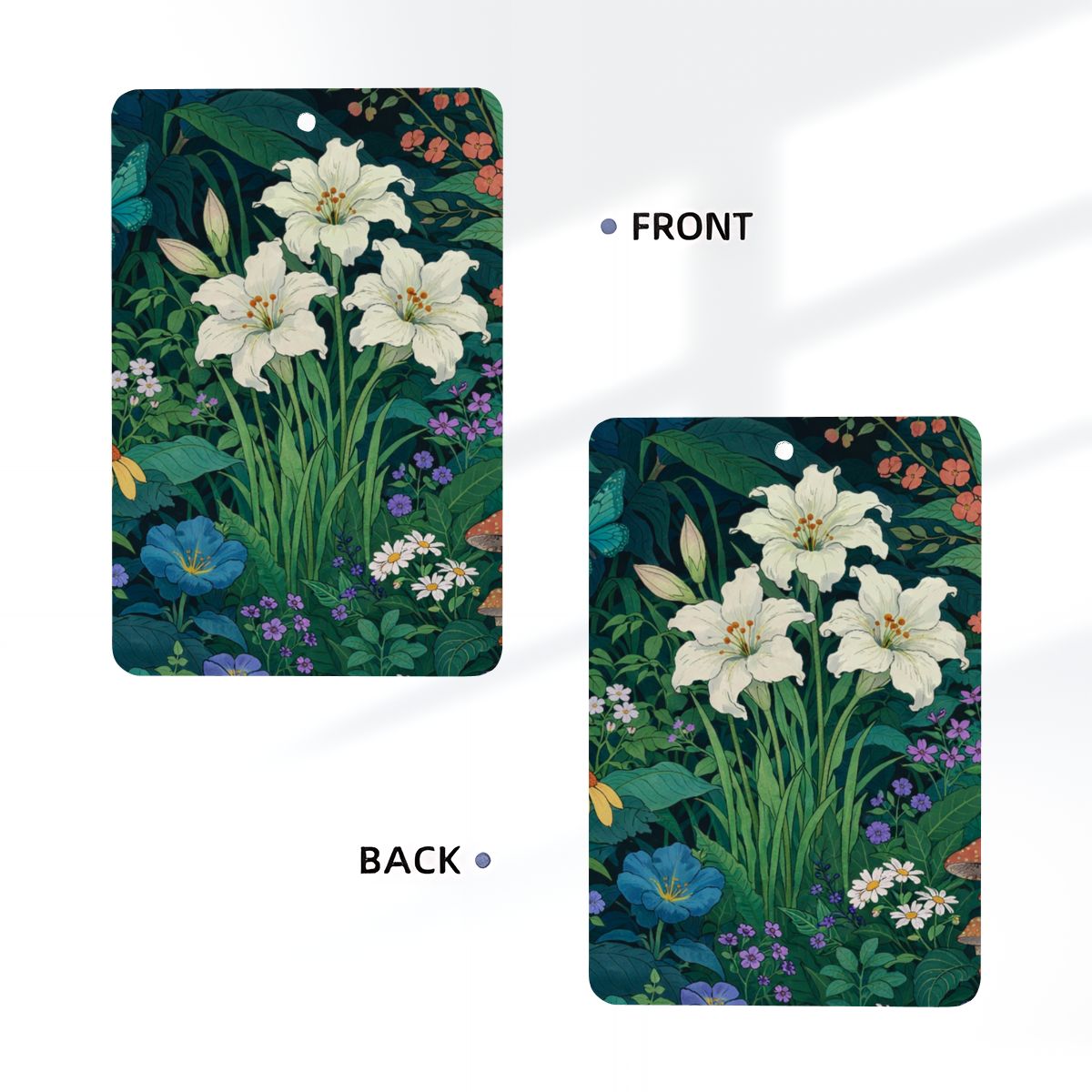 Rectangle Car Air Freshener Card (1pc)