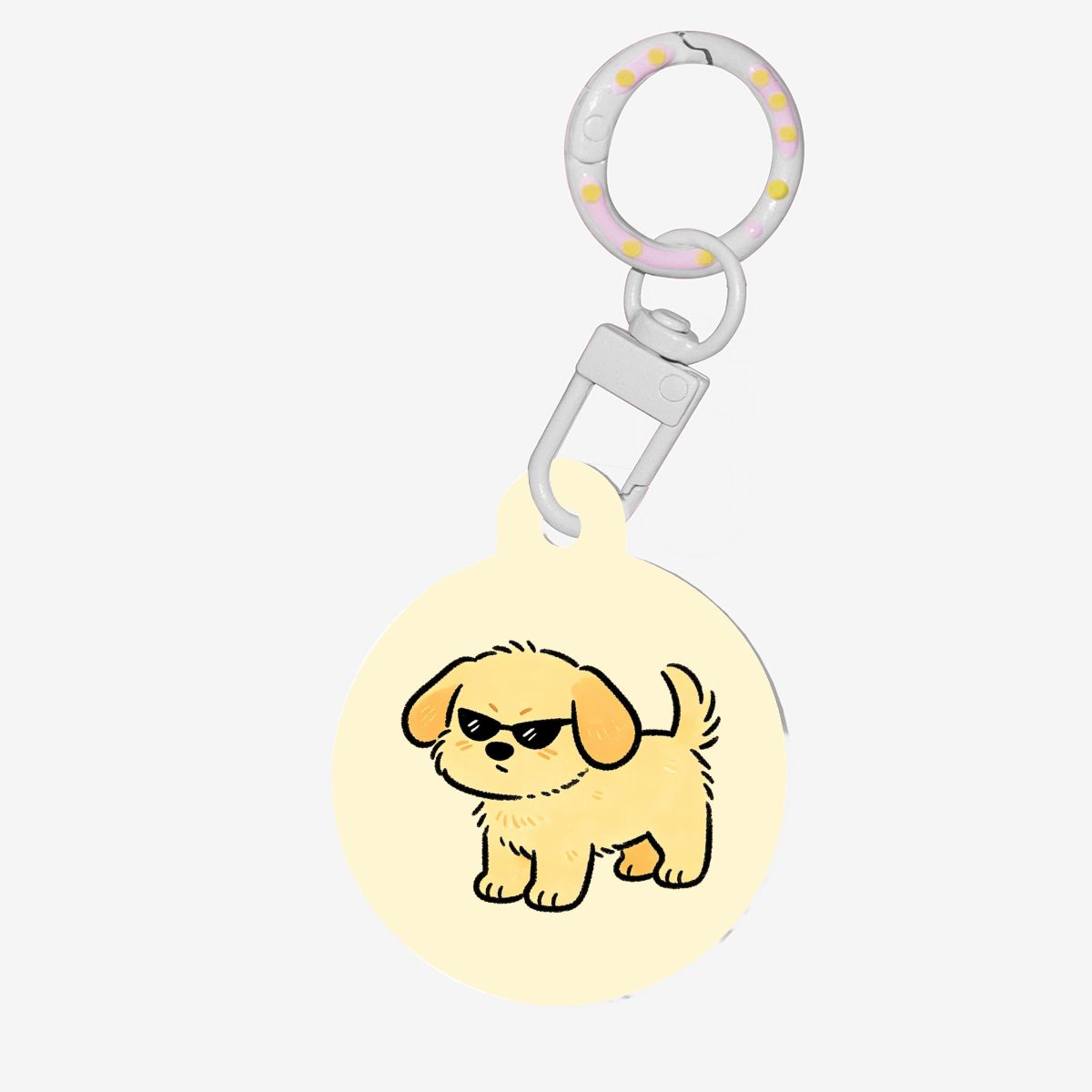 Acryl Huisdierpenning in Botvorm