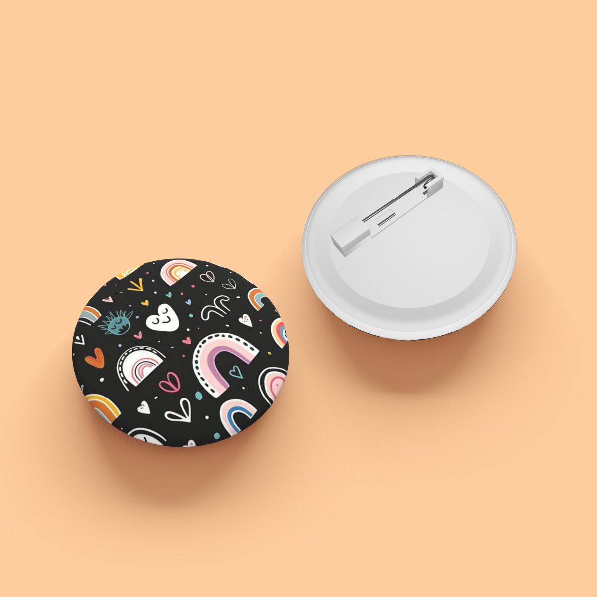 Round Button Badge