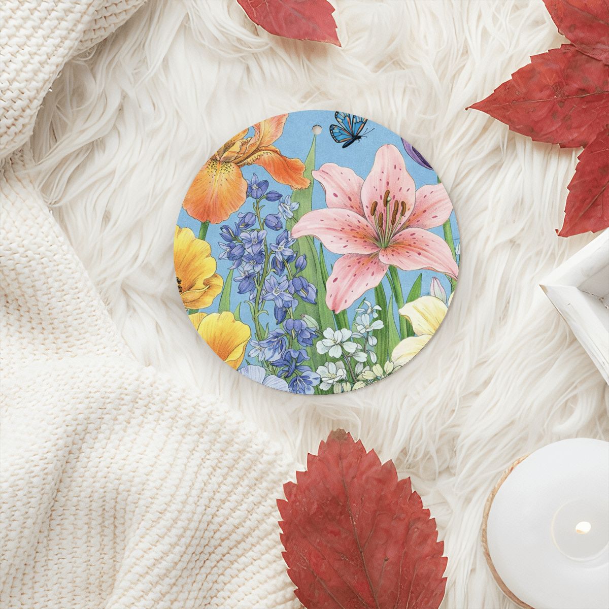 ラウンドカーエアフレッシュナーカード（1個）